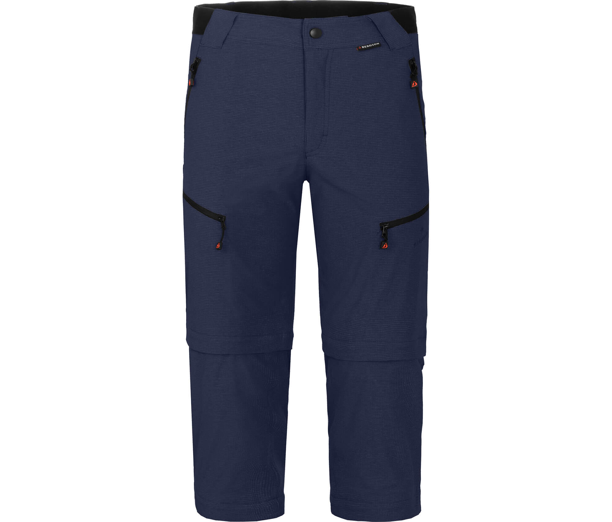 Wanderhose robust elastisch blau 3/7