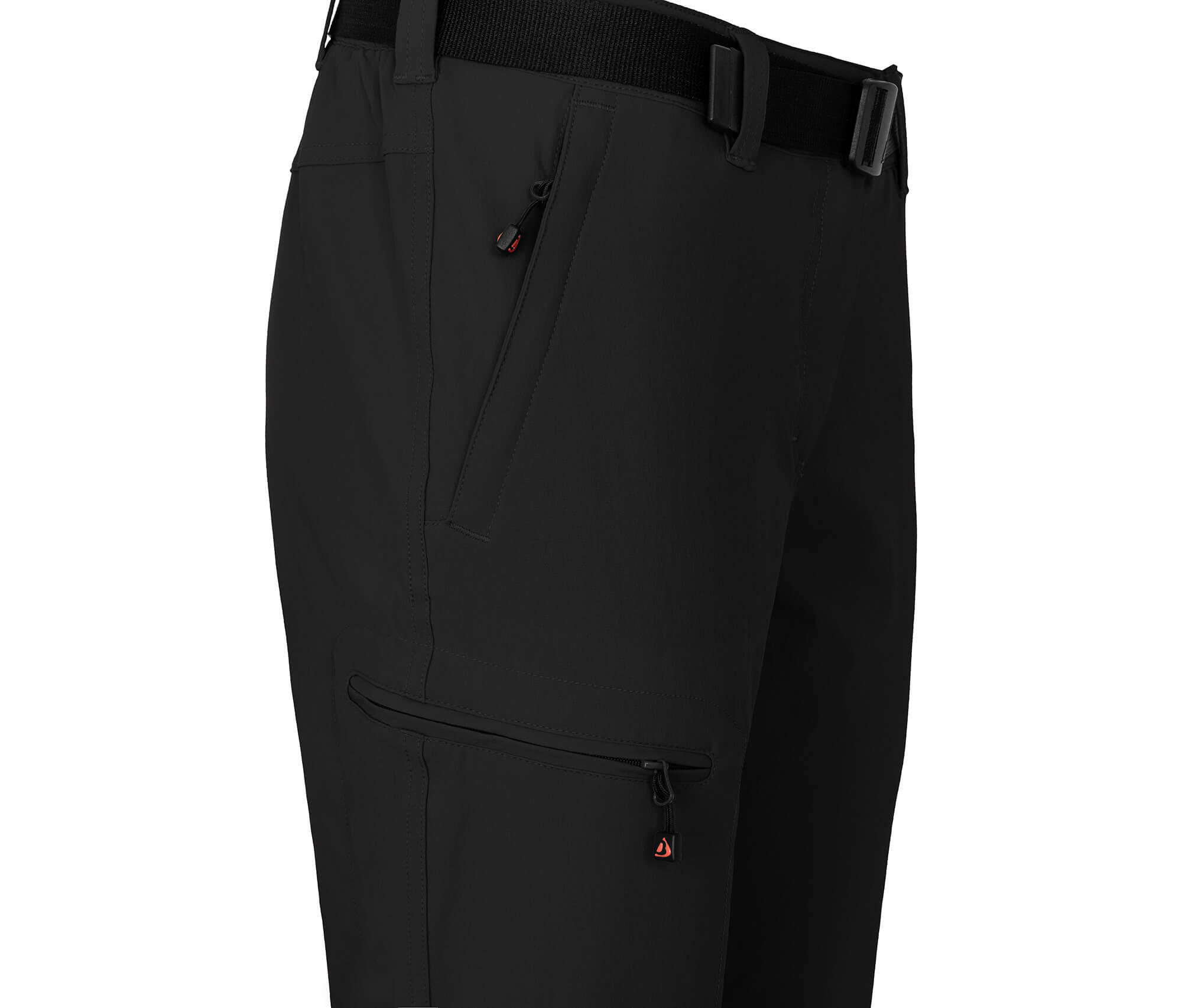 Wanderhose vielseitig, pflegeleicht Schwarz 5/6