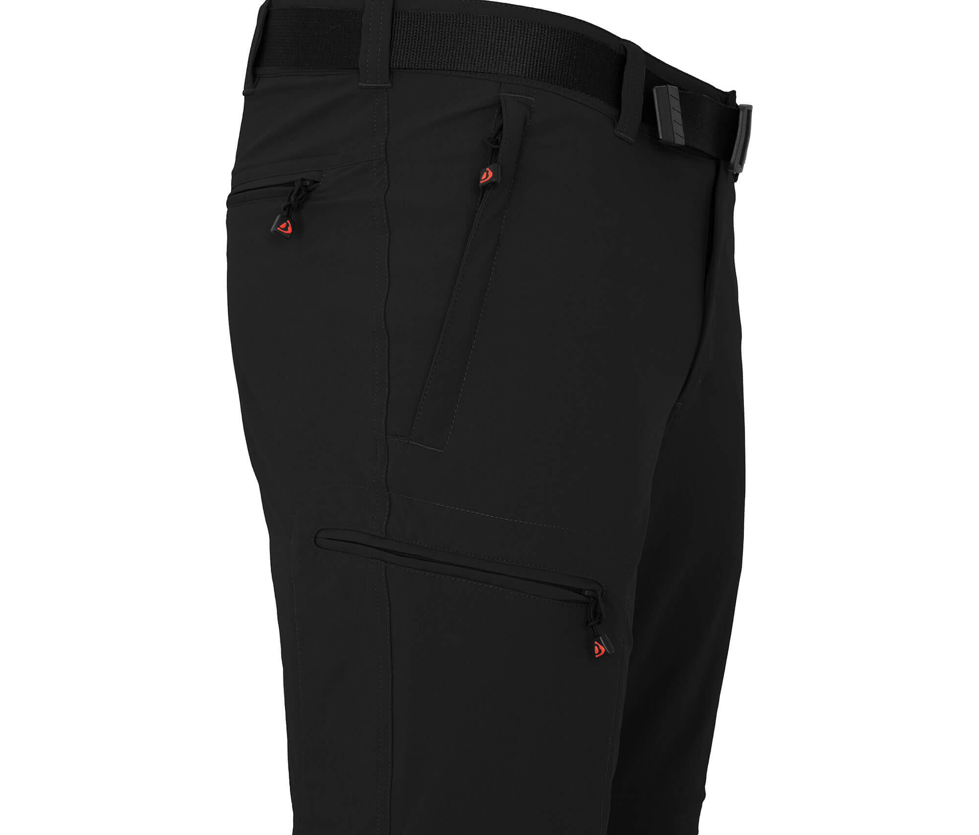 Wanderhose vielseitig, pflegeleicht Schwarz 5/6