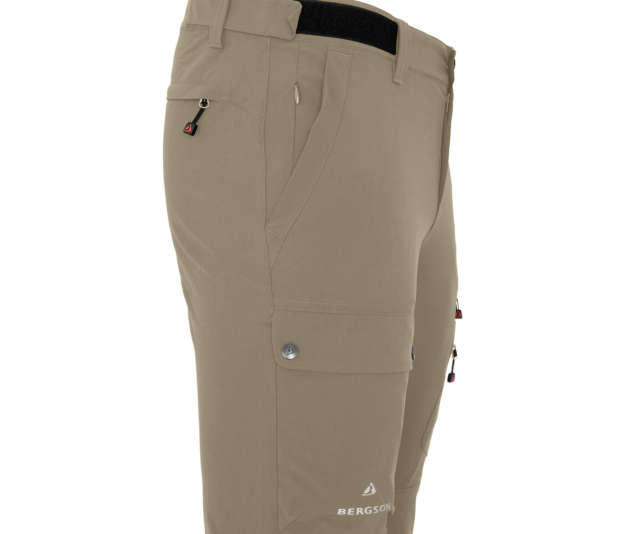Herren Wanderhose vielseitig, viele Taschen beige 3/7