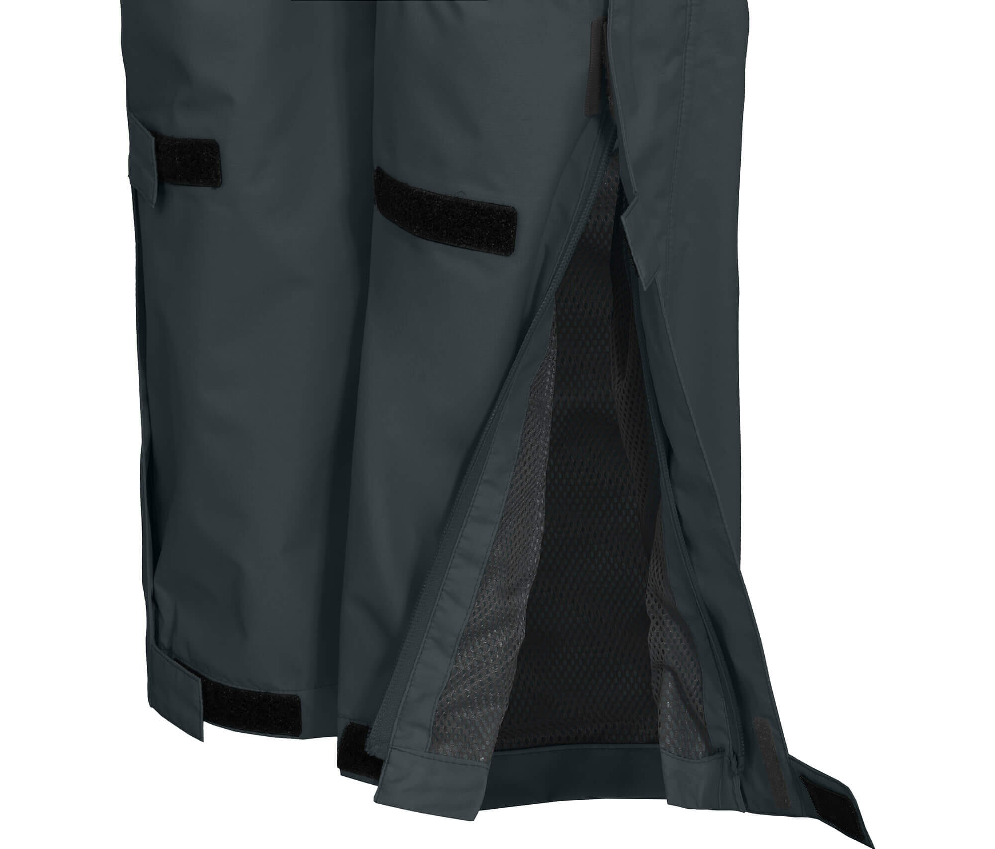 (Über-) Regenhose Netzfutter, 12000 mm Wassersäule grau 4/6