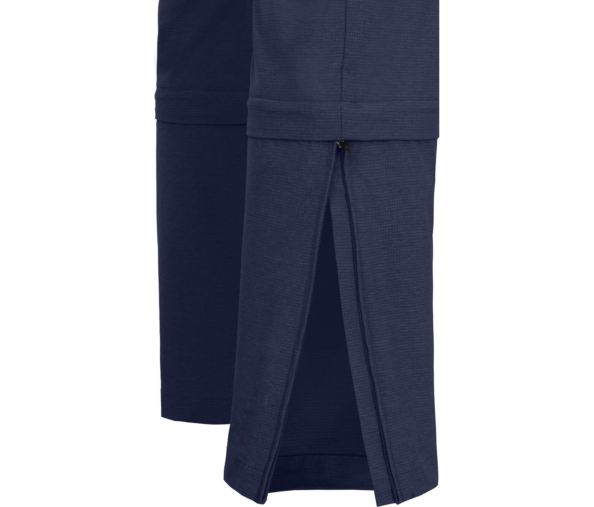 Wanderhose robust elastisch blau 6/7