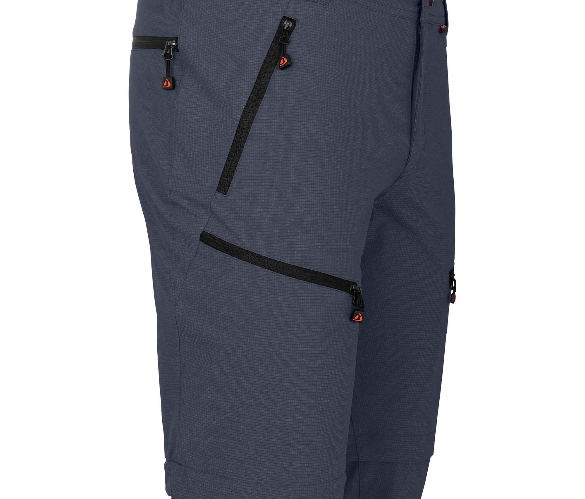 Herren Wanderhose robust, elastisch Grau 4/7