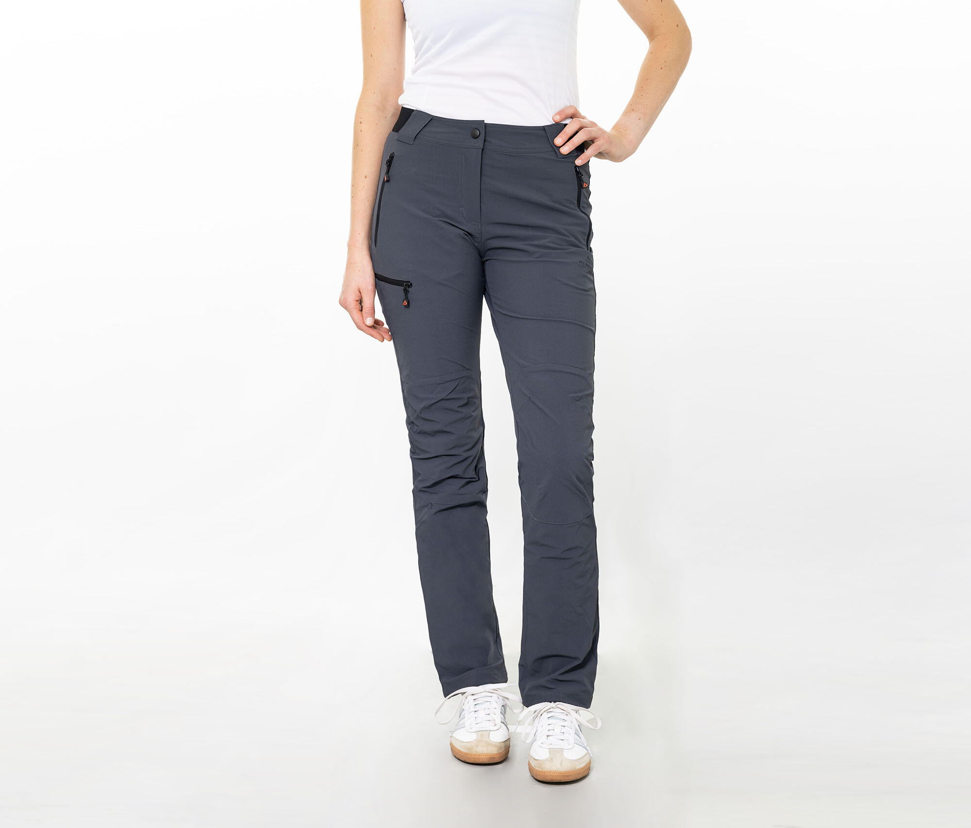 Winter-Wanderhose warm gefüttert, elastisch Schwarz 7/7