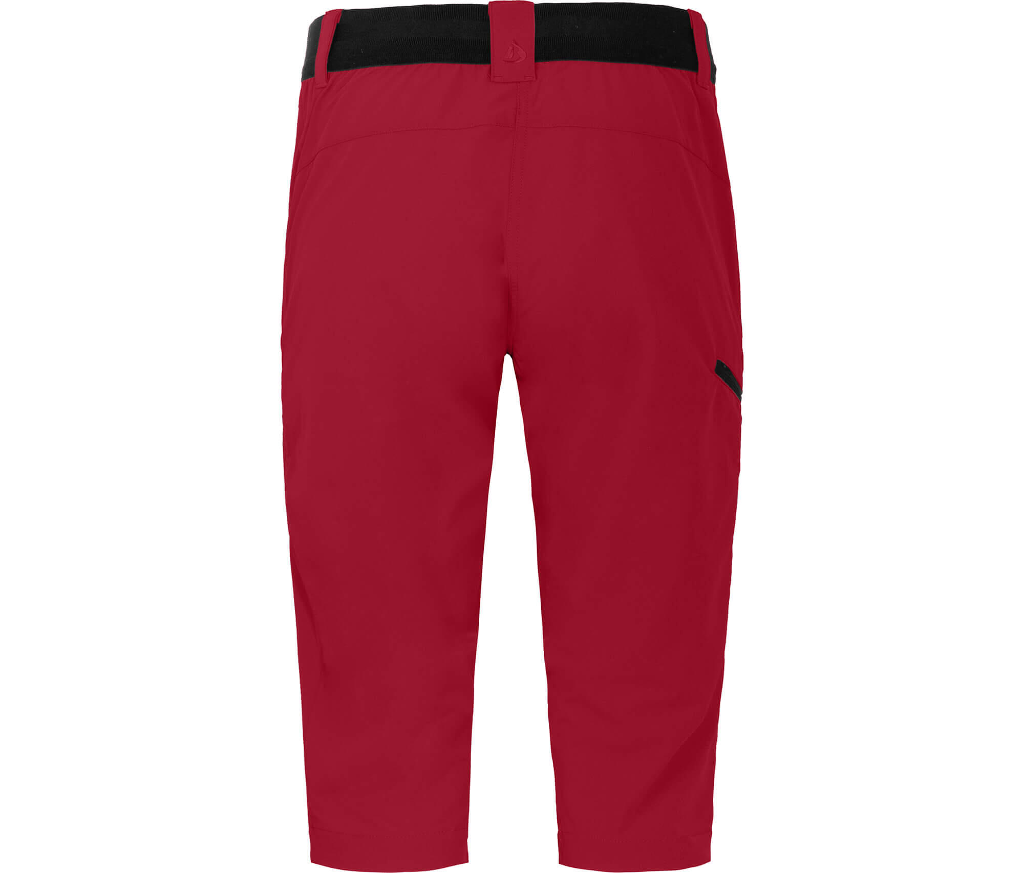 Damen 3/4 Wanderhose leicht, strapazierfähig Rot 2/4