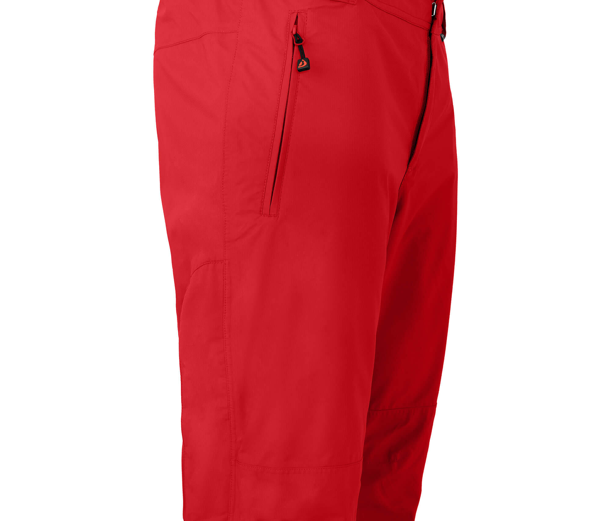 Regenhose Netzfutter, 12000 mm Wassersäule rot 3/4