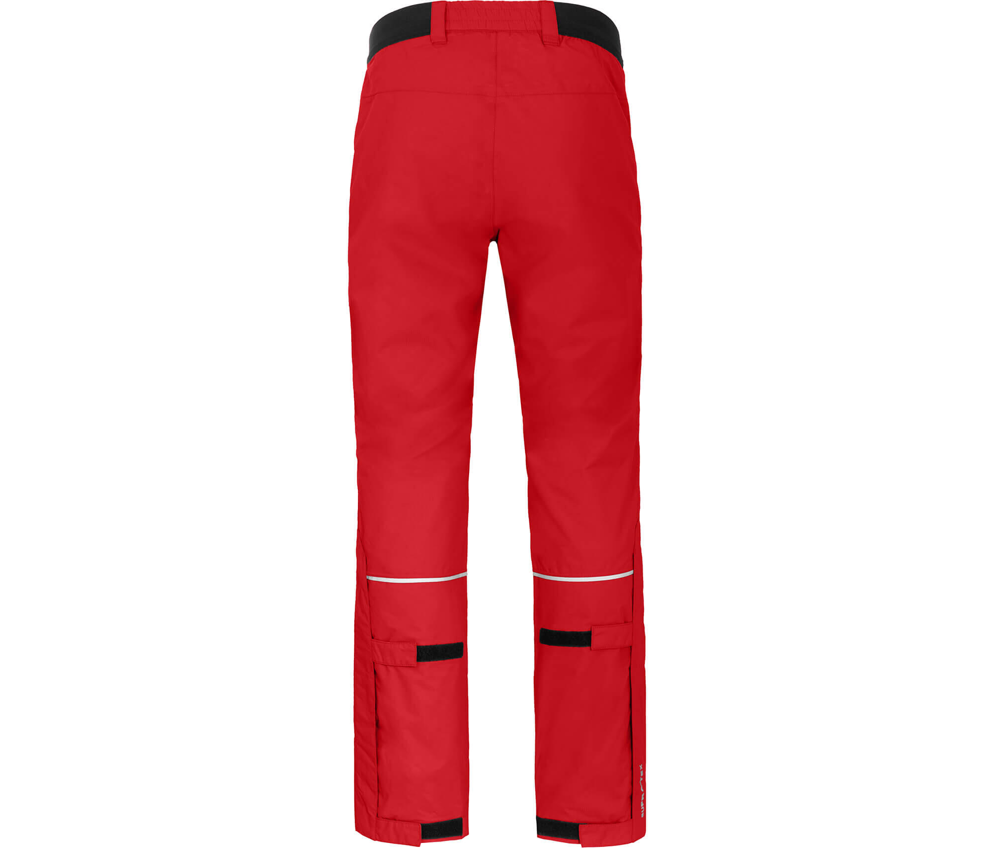 Regenhose leicht wattiert, 12000 mm Wassersäule rot 2/4