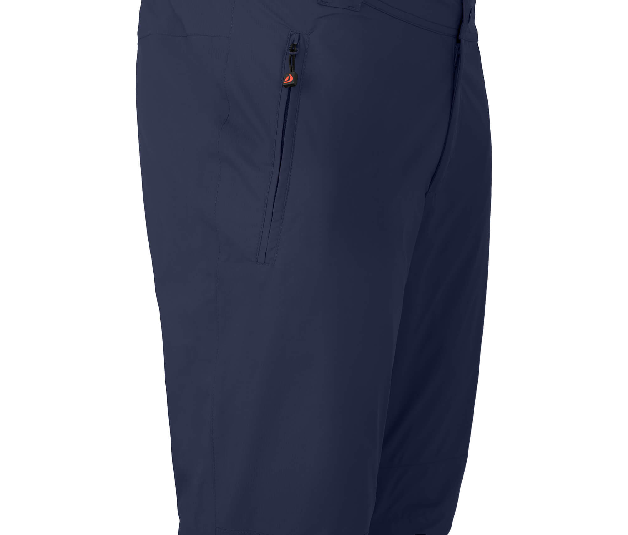 Regenhose leicht wattiert, 12000 mm Wassersäule blau 3/4