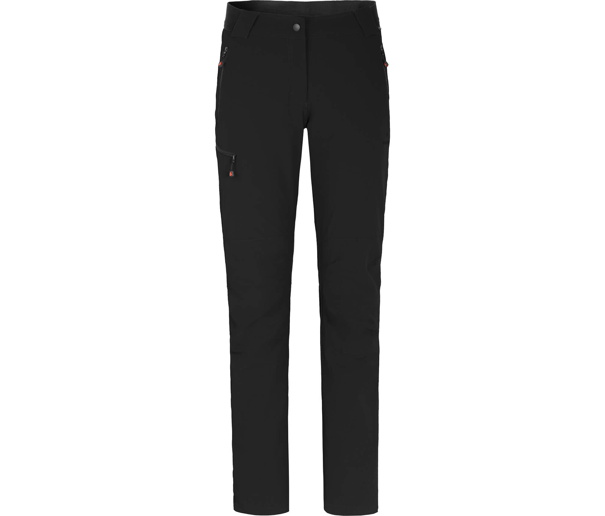 BERGSON Winter-Wanderhose warm gefüttert, elastisch Schwarz