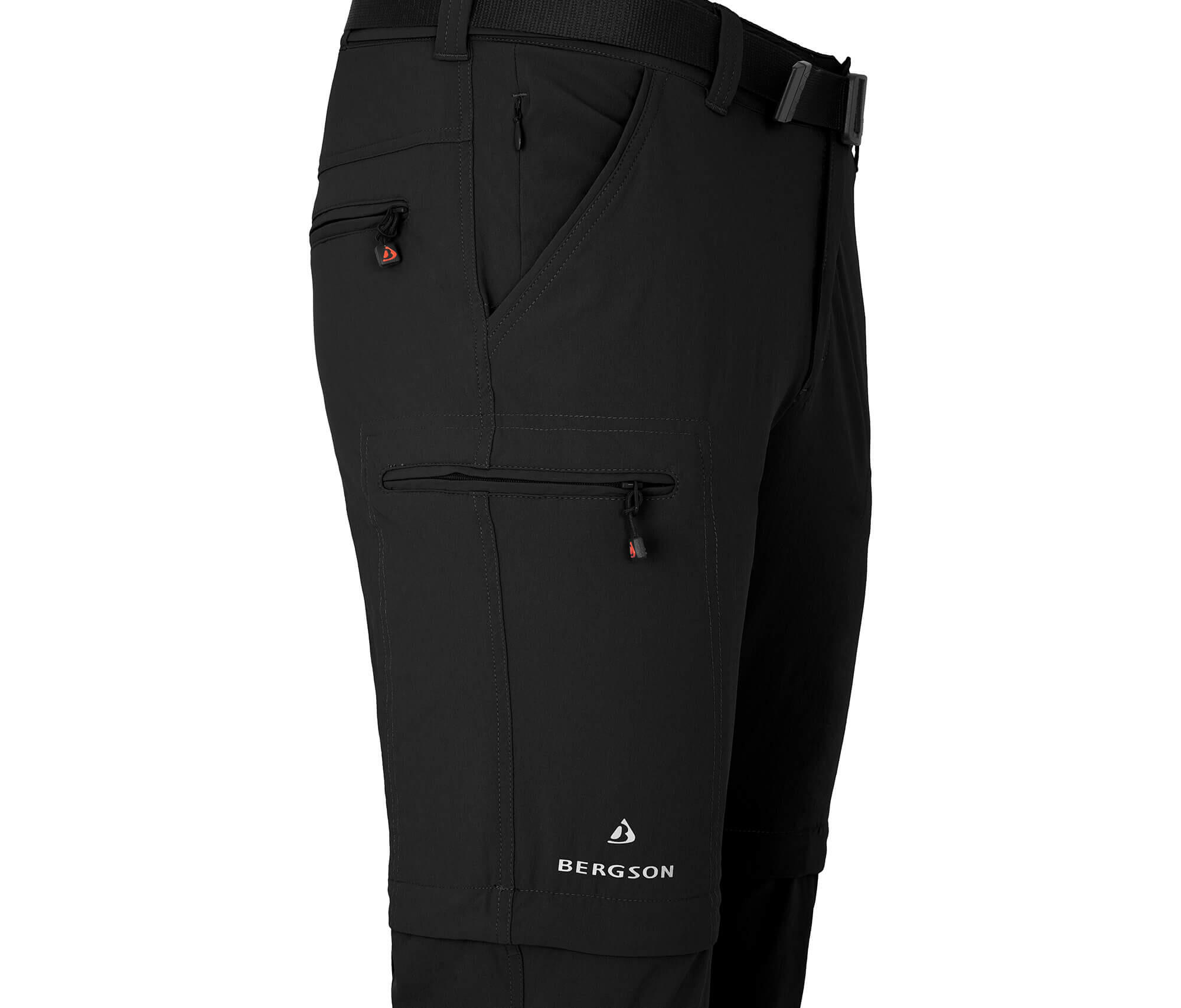 Wanderhose vielseitig, pflegeleicht Schwarz 6/7