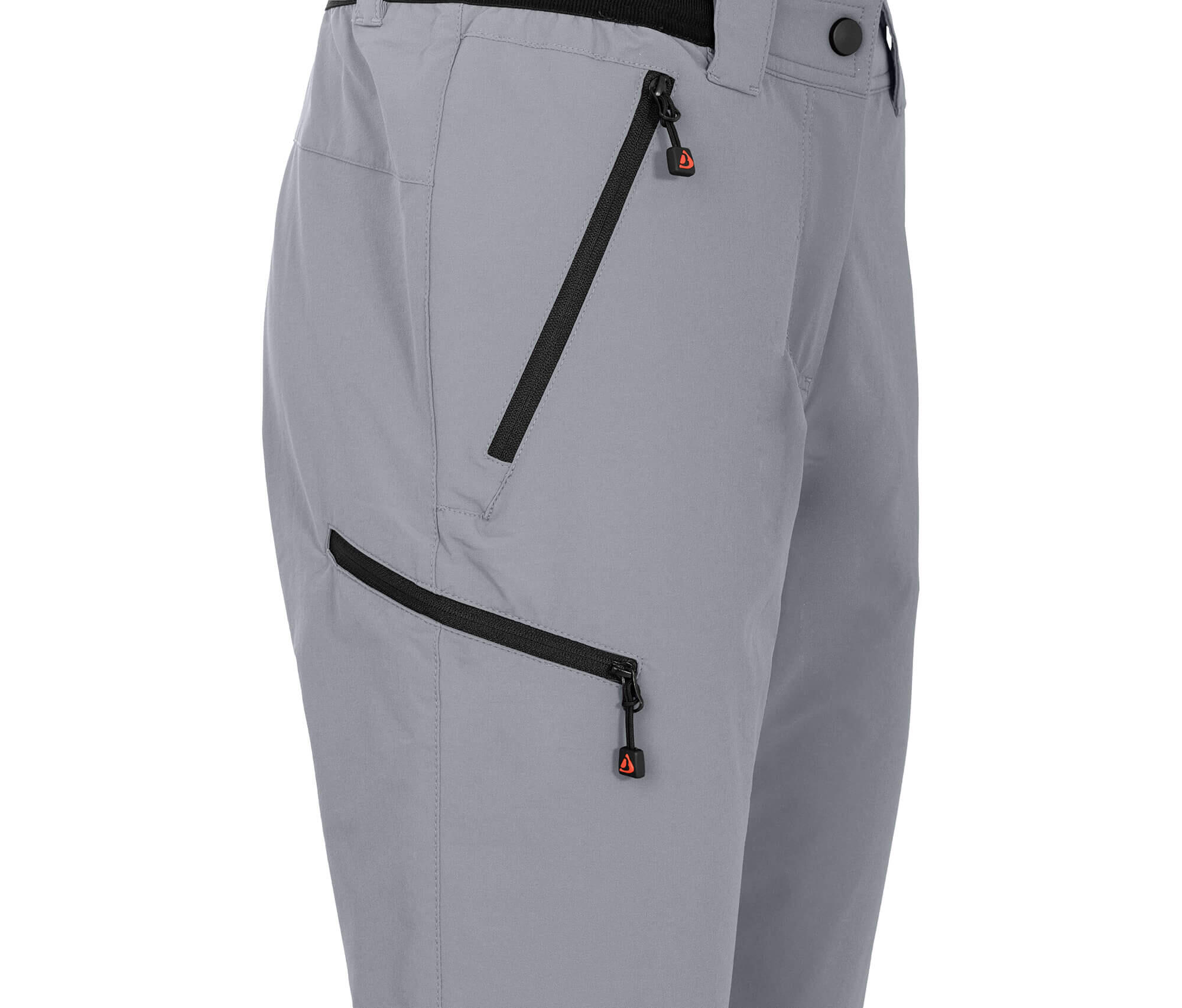 Damen 3/4 Wanderhose leicht, strpazierfähig grau 3/4