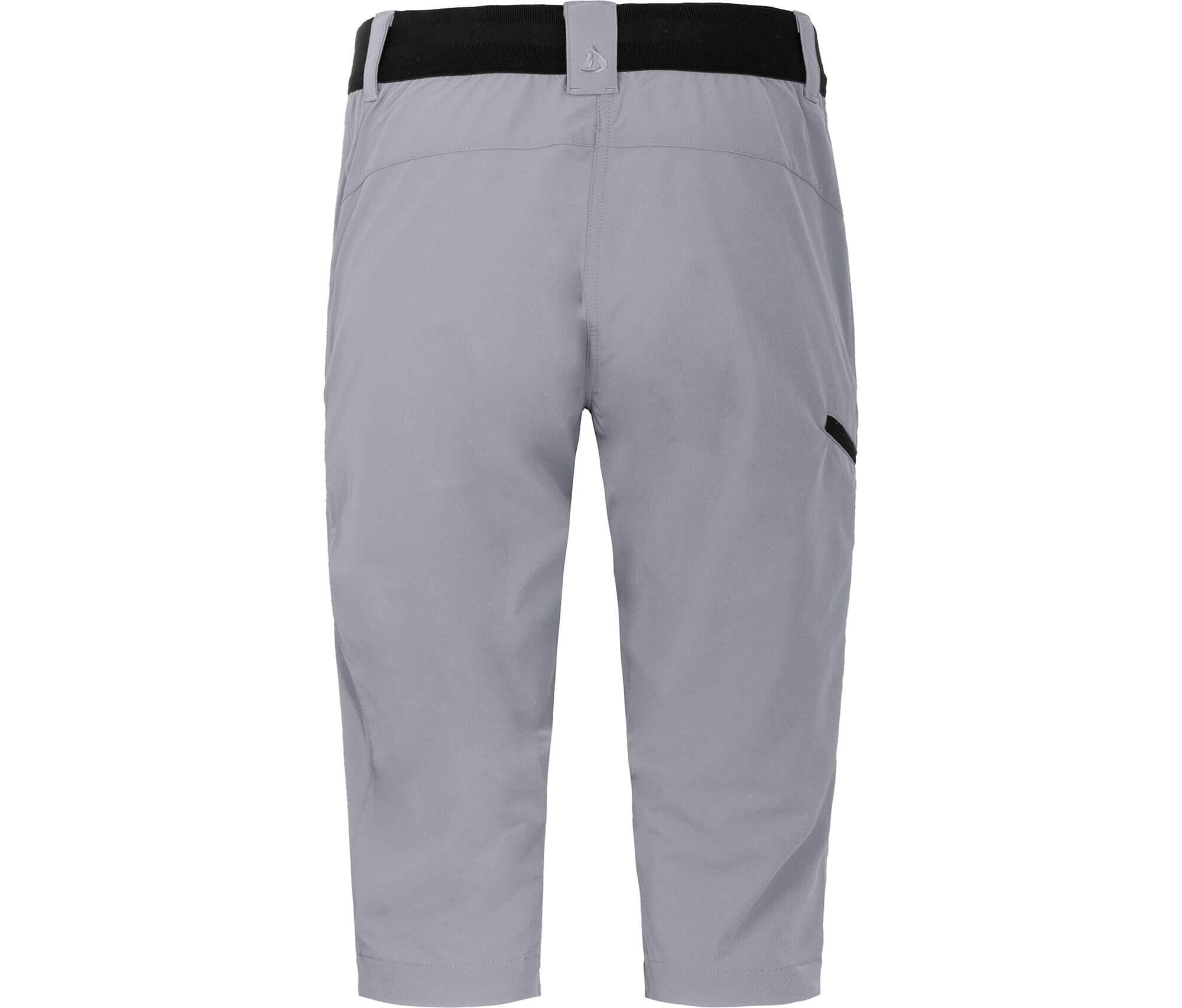 Damen 3/4 Wanderhose leicht, strpazierfähig grau 2/4