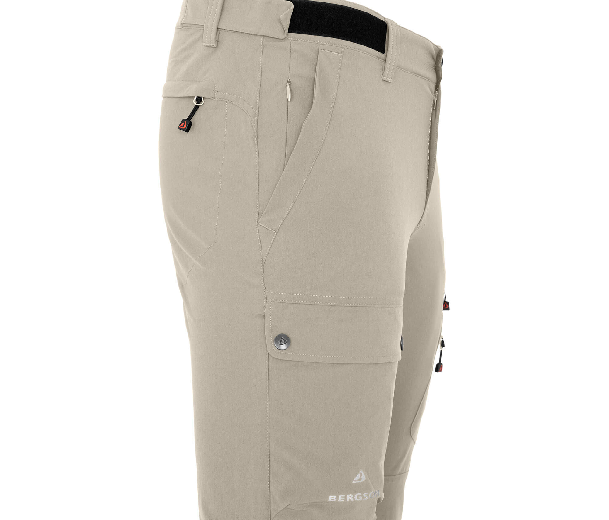 Herren Wanderhose vielseitig, viele Taschen Beige 3/6