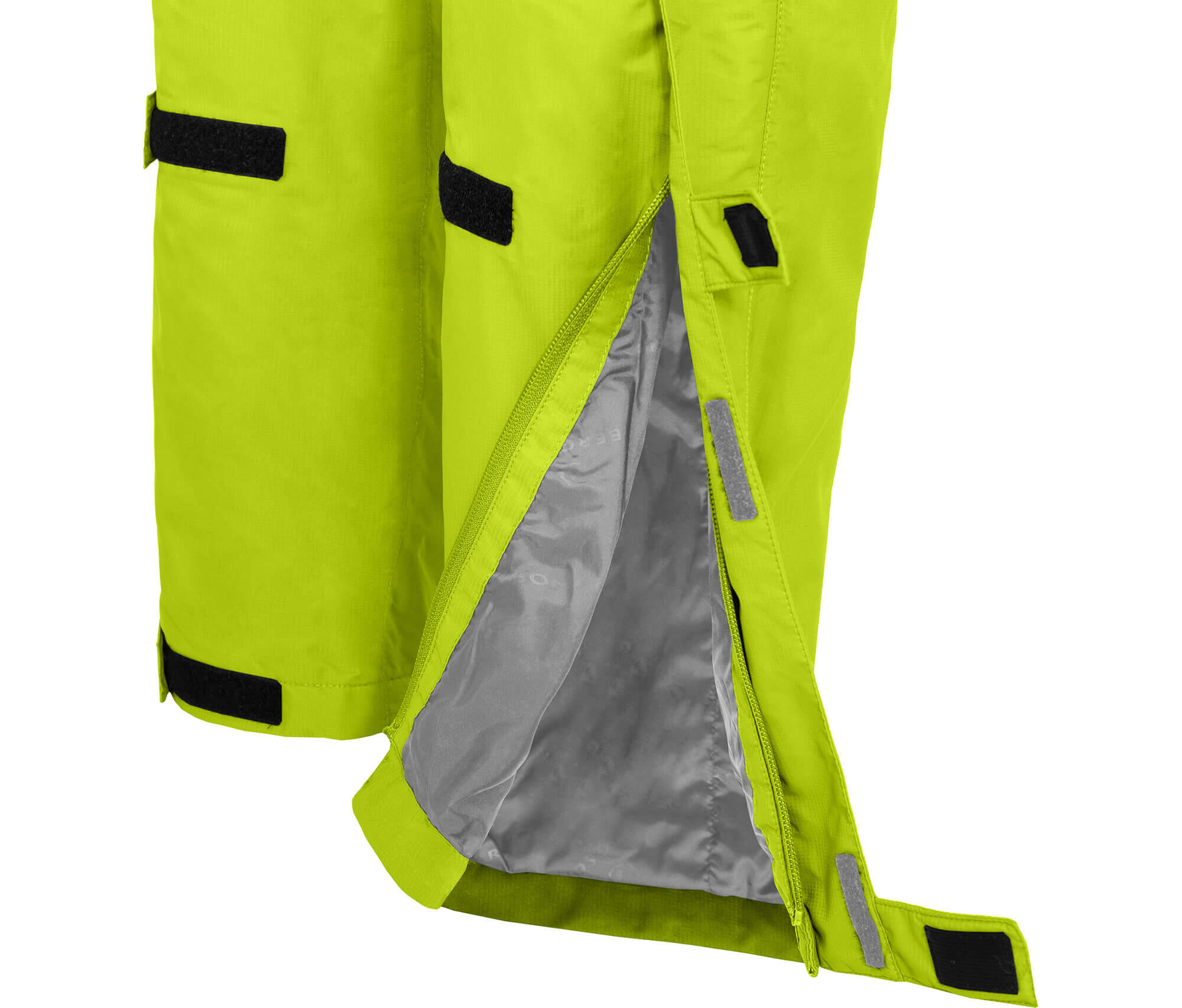 Regenhose leicht wattiert, 12000 mm Wassersäule Grün 4/4