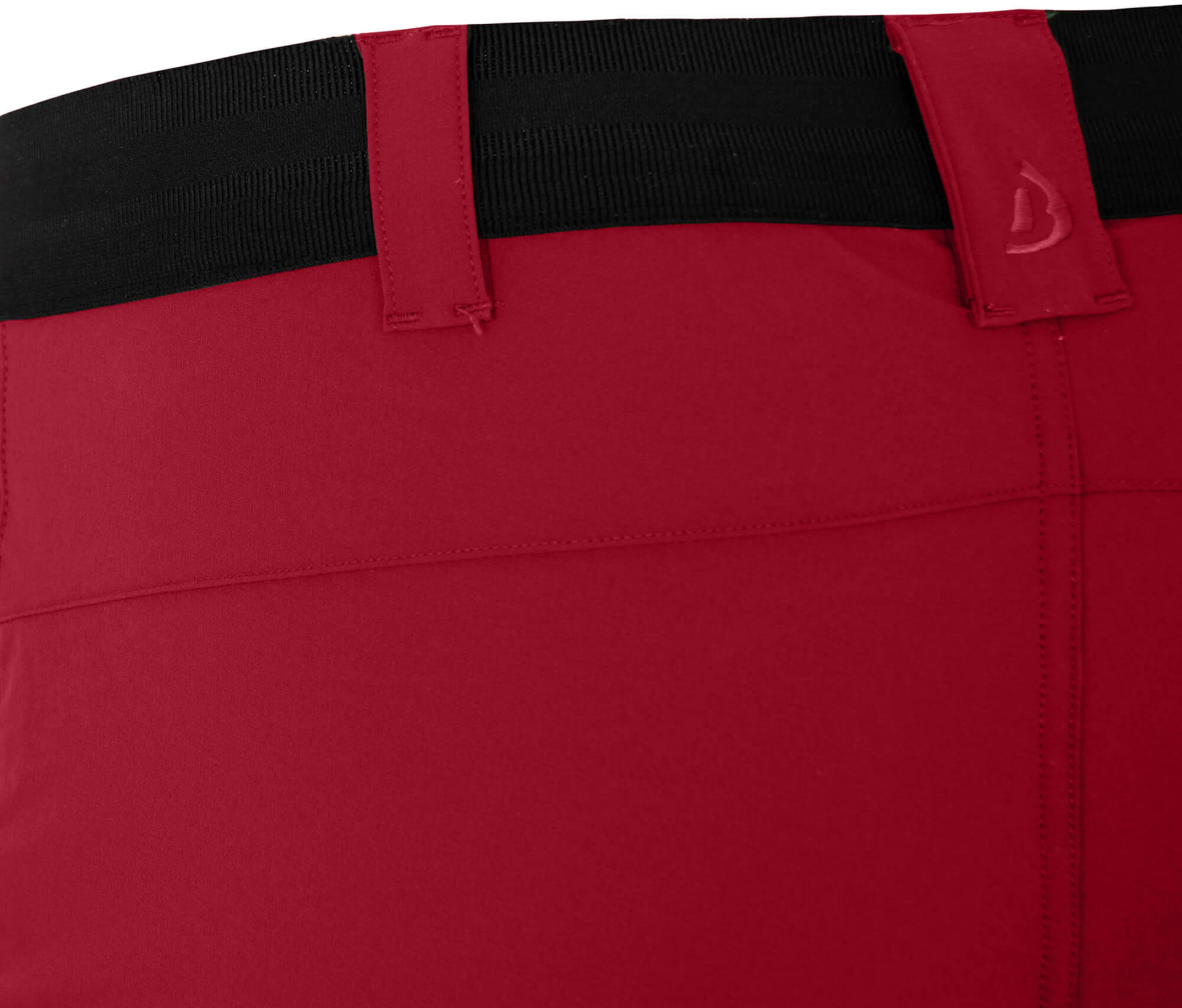 Herren Wanderhose leicht, strapazierfähig Rot 3/5