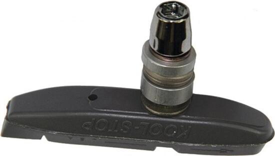 Koolstop T3 klocki hamulcowe V‑Brake Supra2 do e-bike, 2 szt., czarne