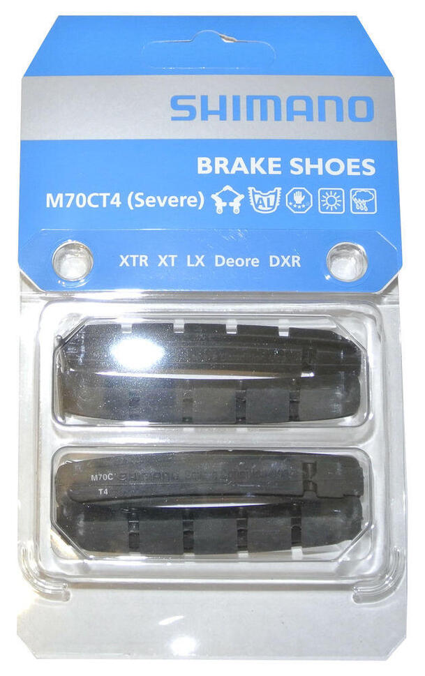 Guma Hamulcowa M70Ct4 V-Brake - O.A. Br-M570 - Br-M970 (2 Zestawy)