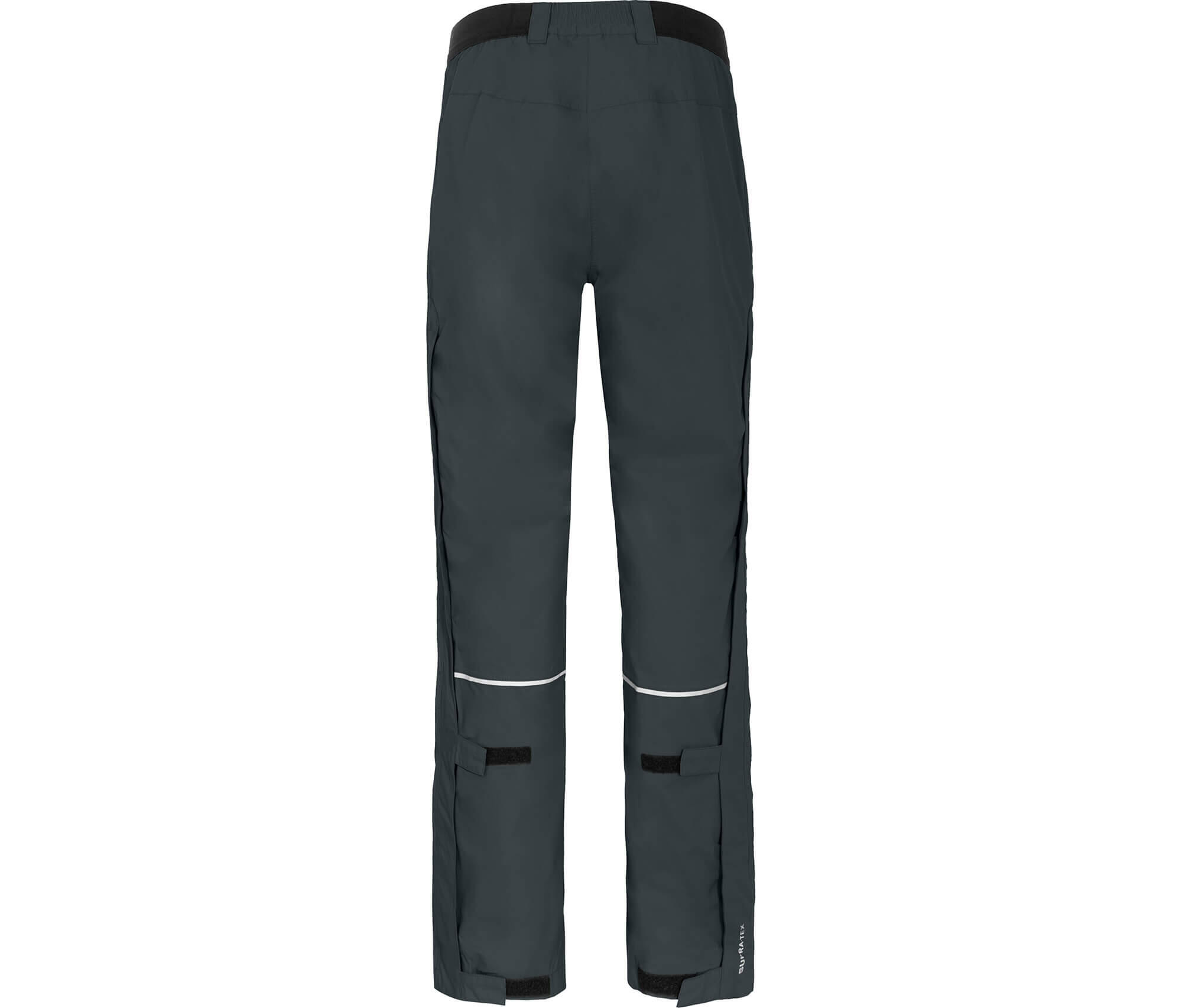 Regenhose Netzfutter, 12000 mm Wassersäule grau 2/4