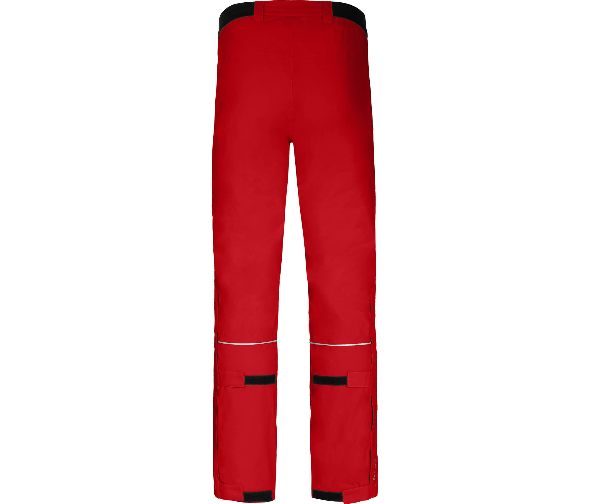 (Über-) Regenhose leicht wattiert, 12000 mm Wassersäule rot 2/7