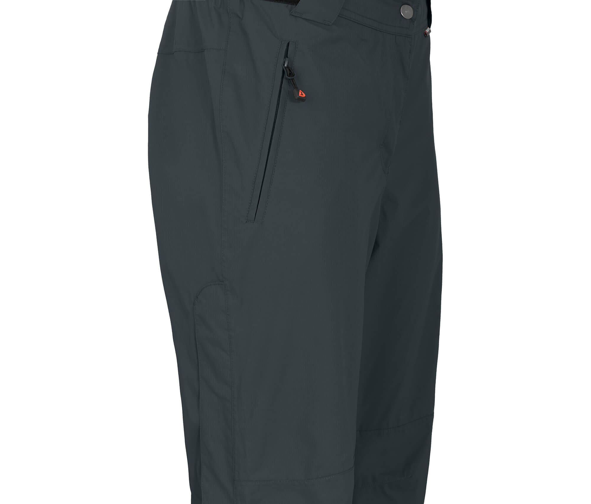 Regenhose Netzfutter, 12000 mm Wassersäule grau 3/4
