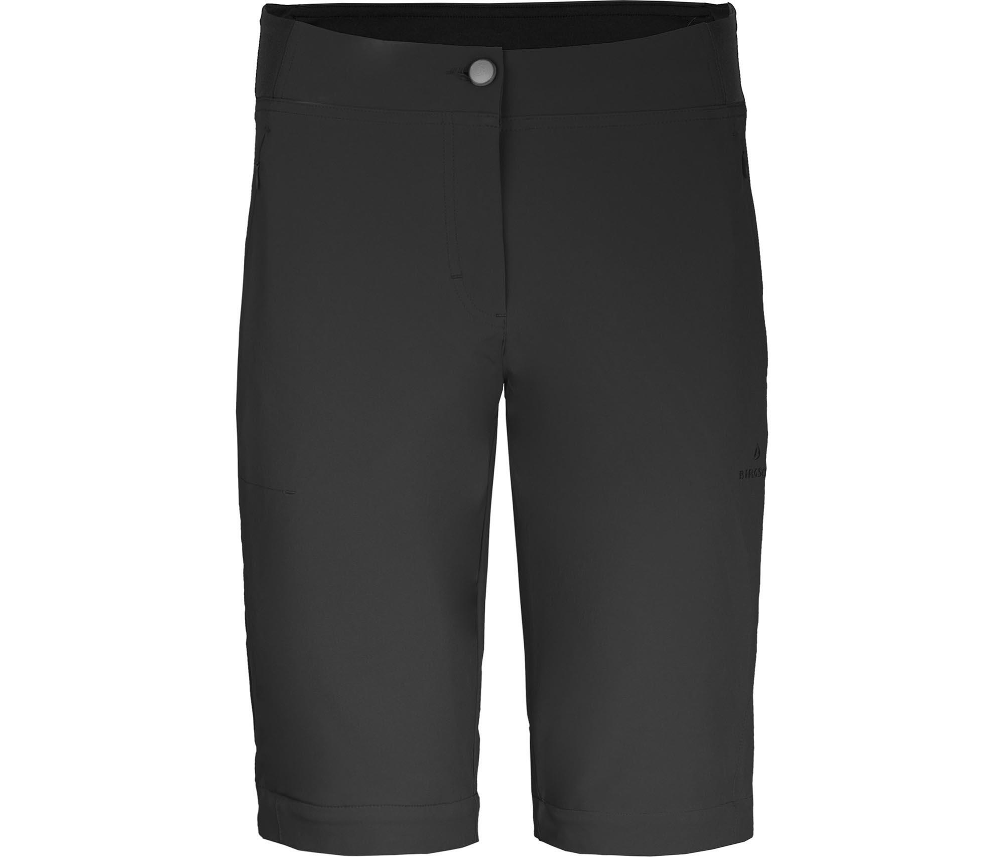 Damen Wanderhose recycelt, elastisch, sportlich Schwarz 3/7