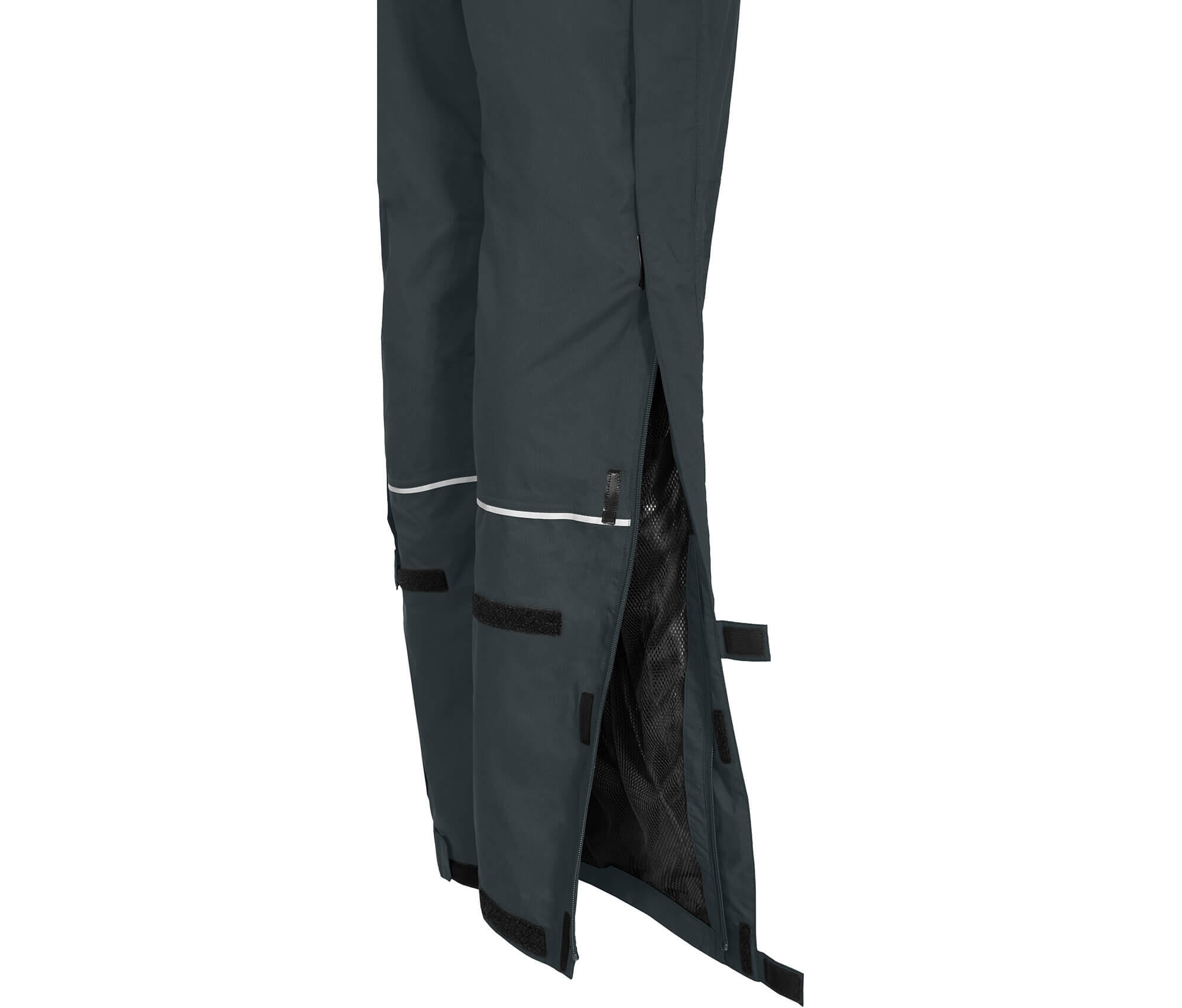 Regenhose Netzfutter, 12000 mm Wassersäule grau 4/4