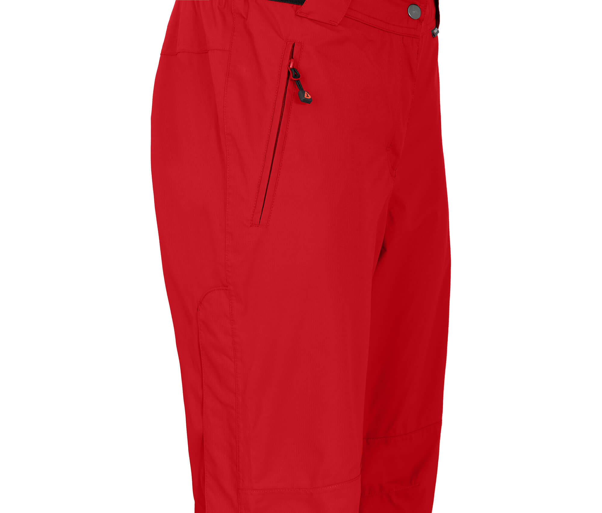 Regenhose Netzfutter, 12000 mm Wassersäule rot 3/4