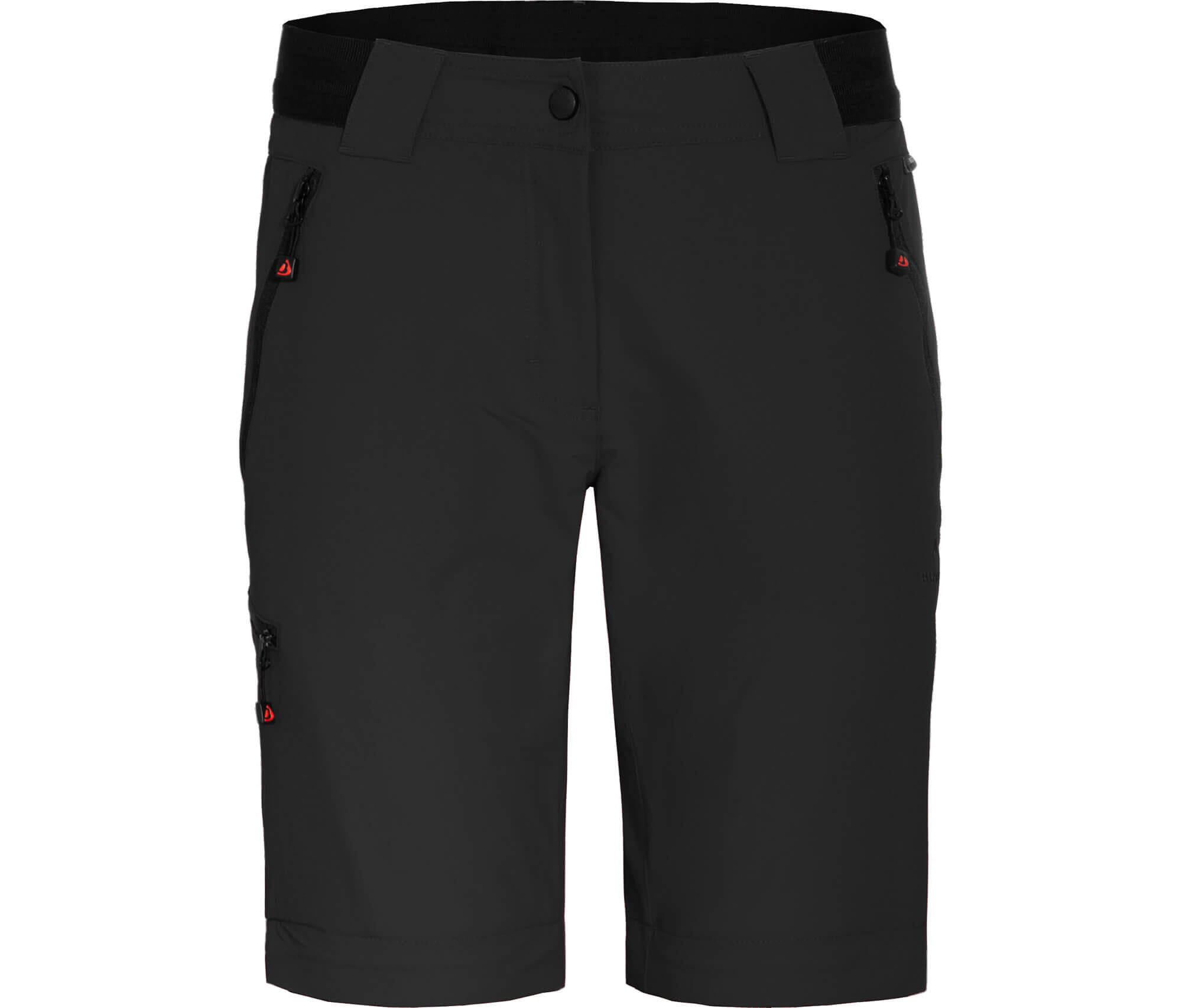 Wanderhose leicht strapazierfähig Schwarz 3/7