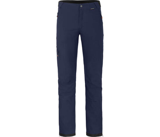 Softshellhose winddicht, strapazierfähig blau