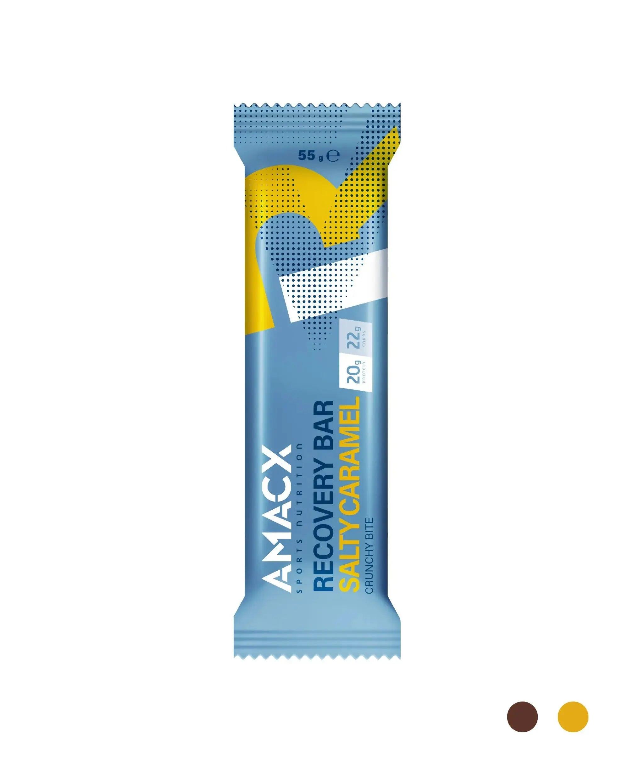 AMACX Recovery Bar Caramello salato | 12 pack