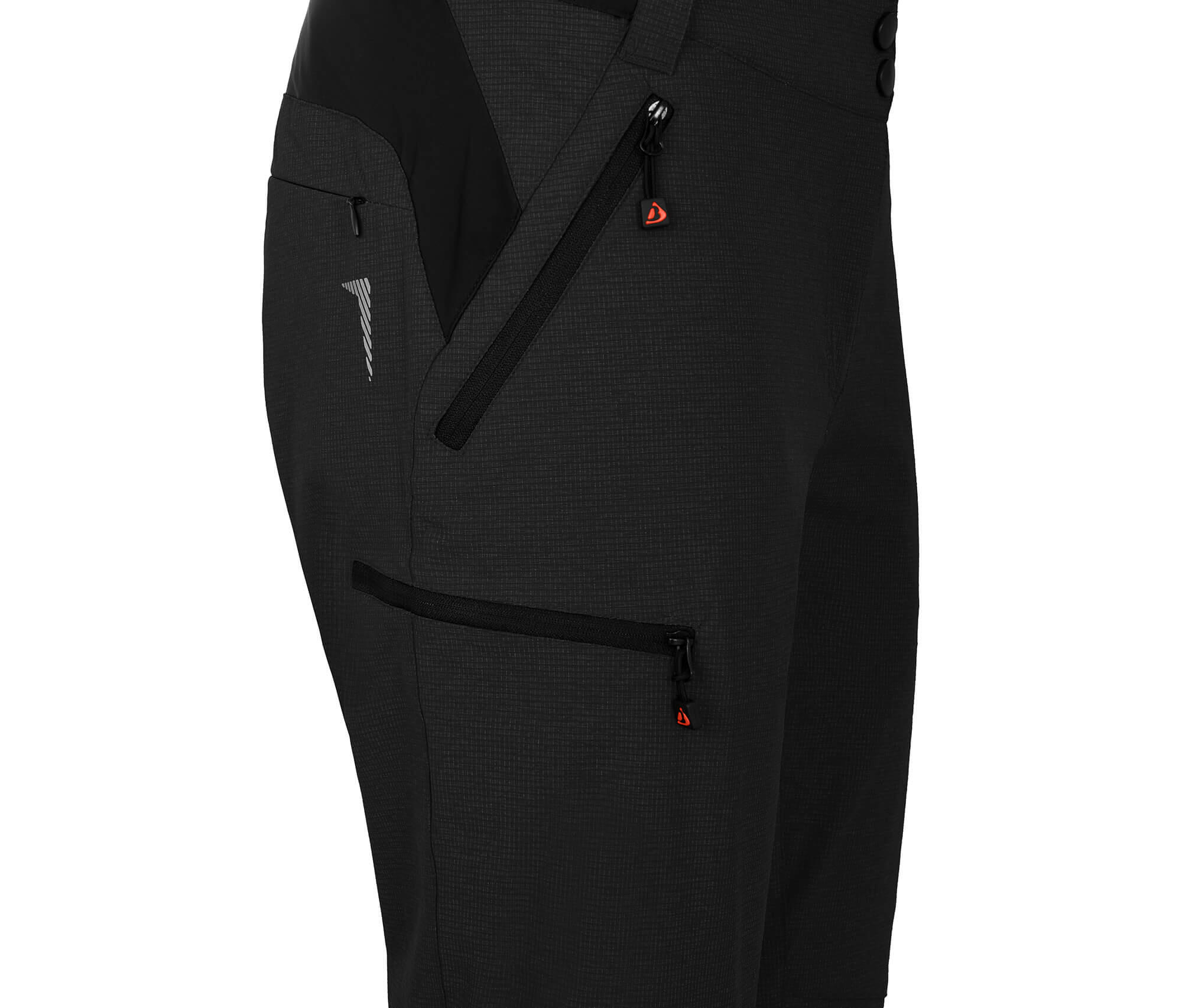 Damen Radhose robust elastisch Schwarz 4/7