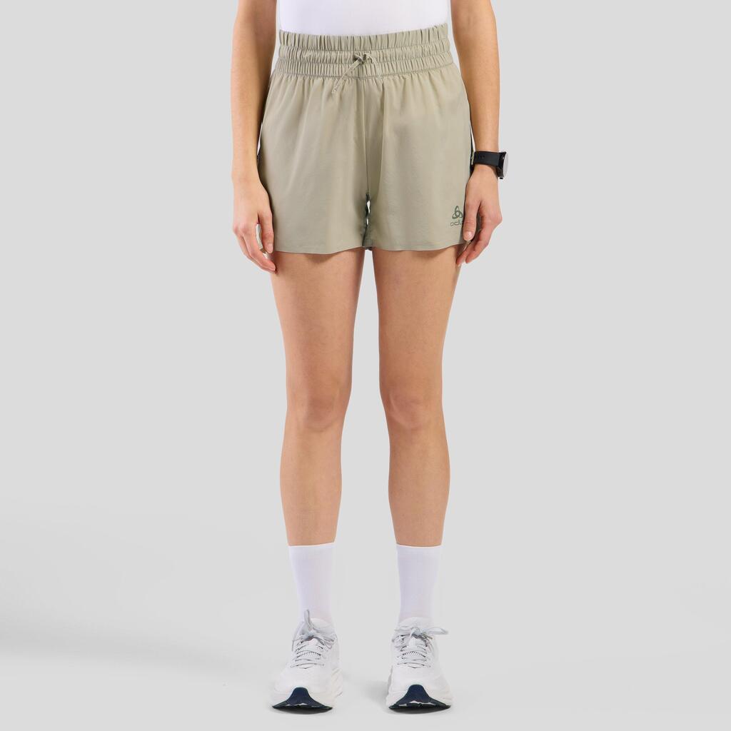 Odlo Women's Zeroweight 4'' Shorts Grey