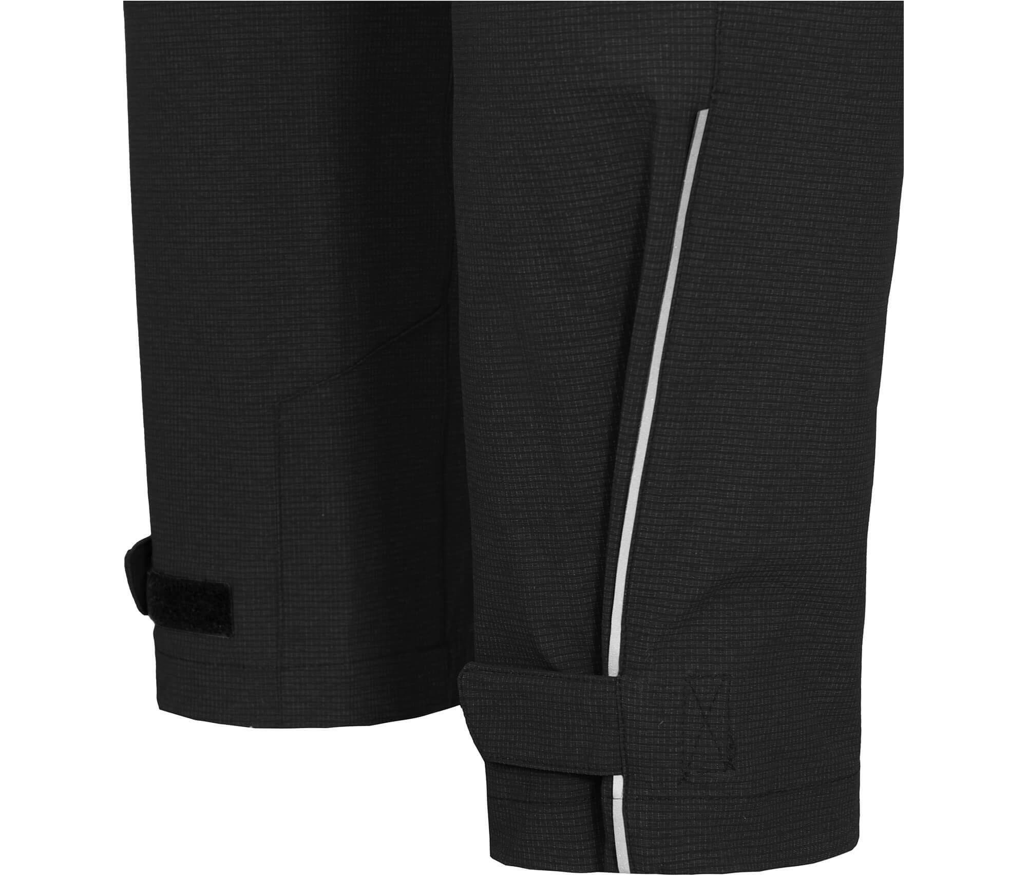 Damen Radhose robust elastisch Schwarz 7/7