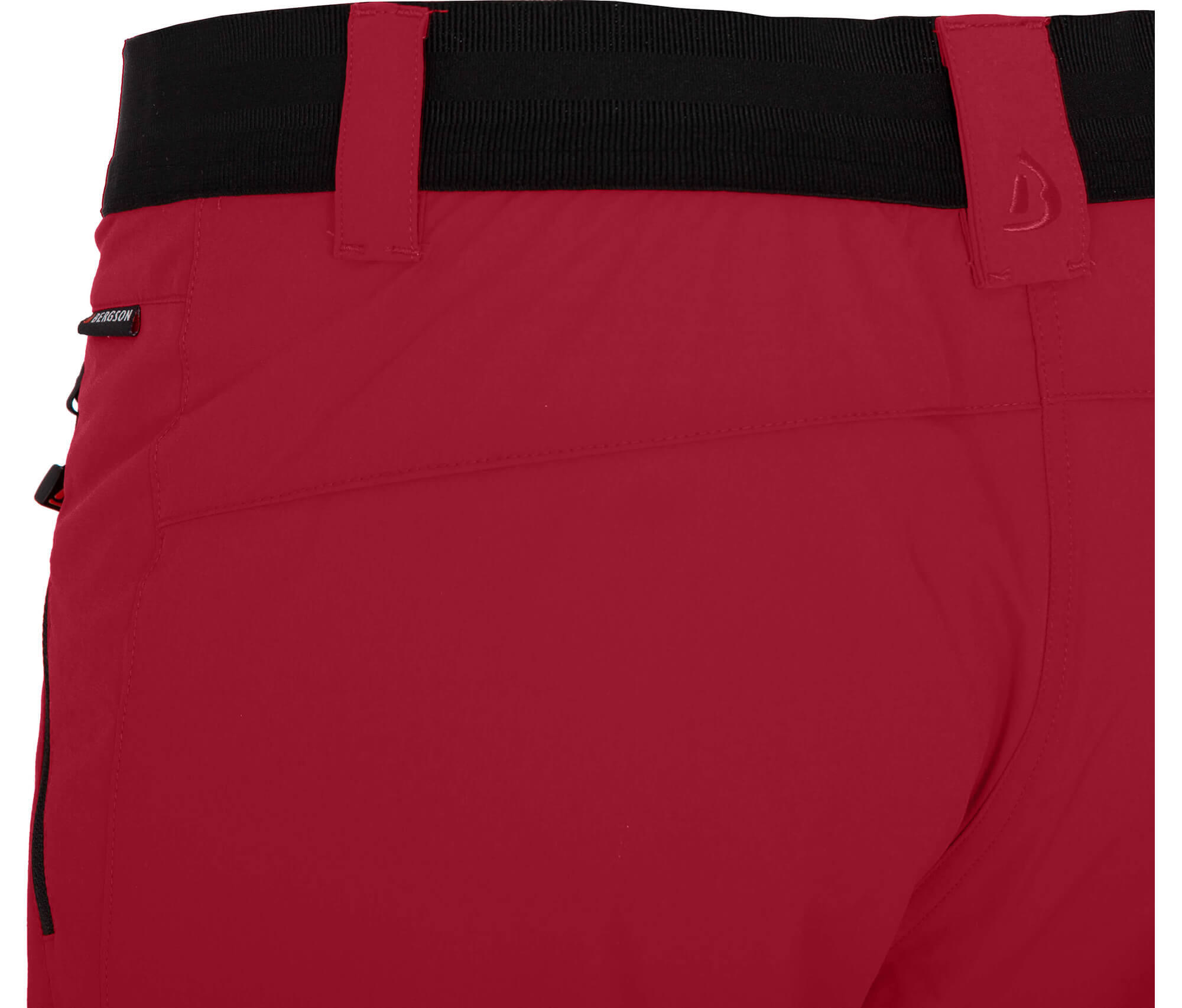 Wanderhose leicht, strapazierfähig Rot 3/5