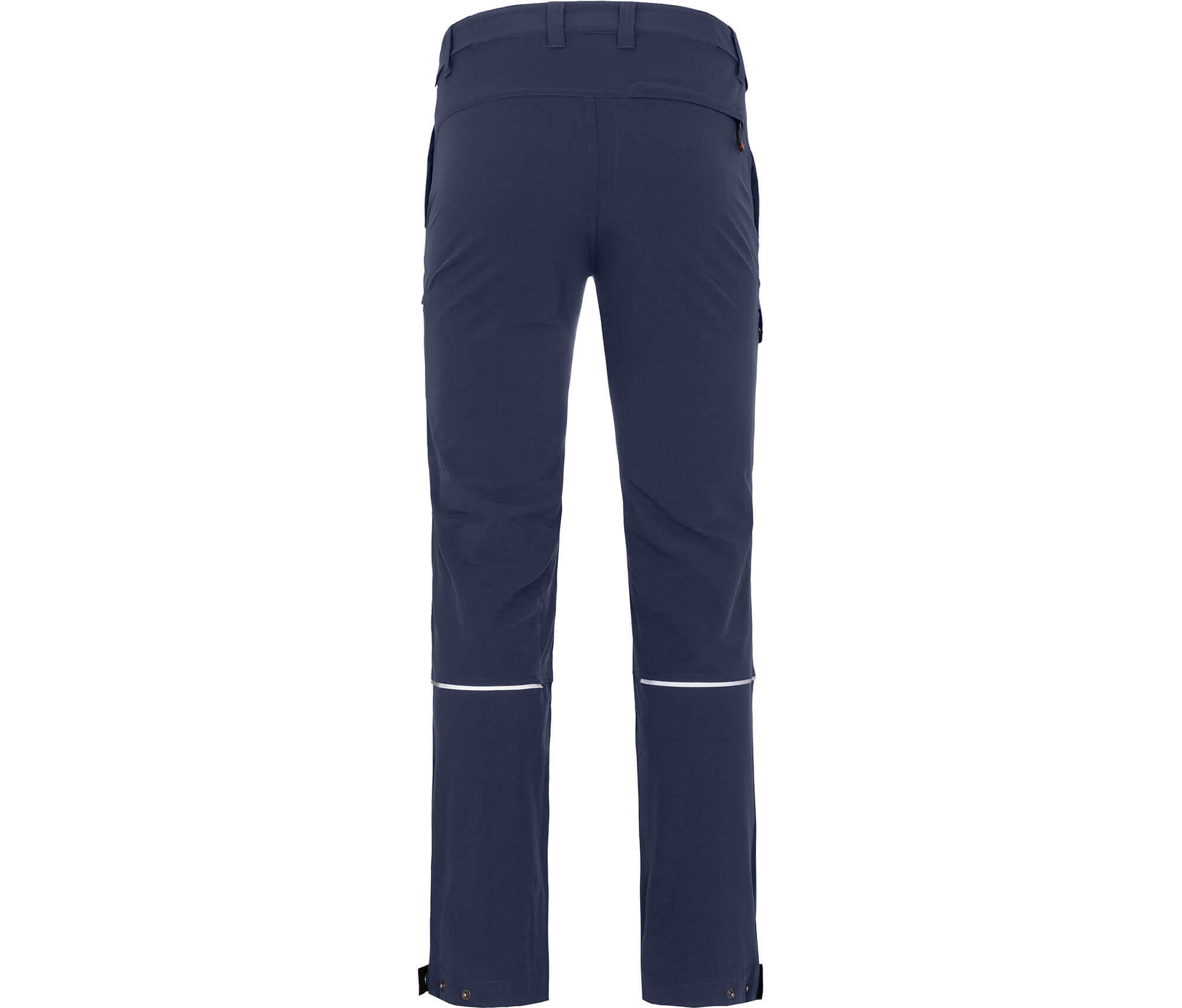Wanderhose vielseitig, viele Taschen blau 2/5