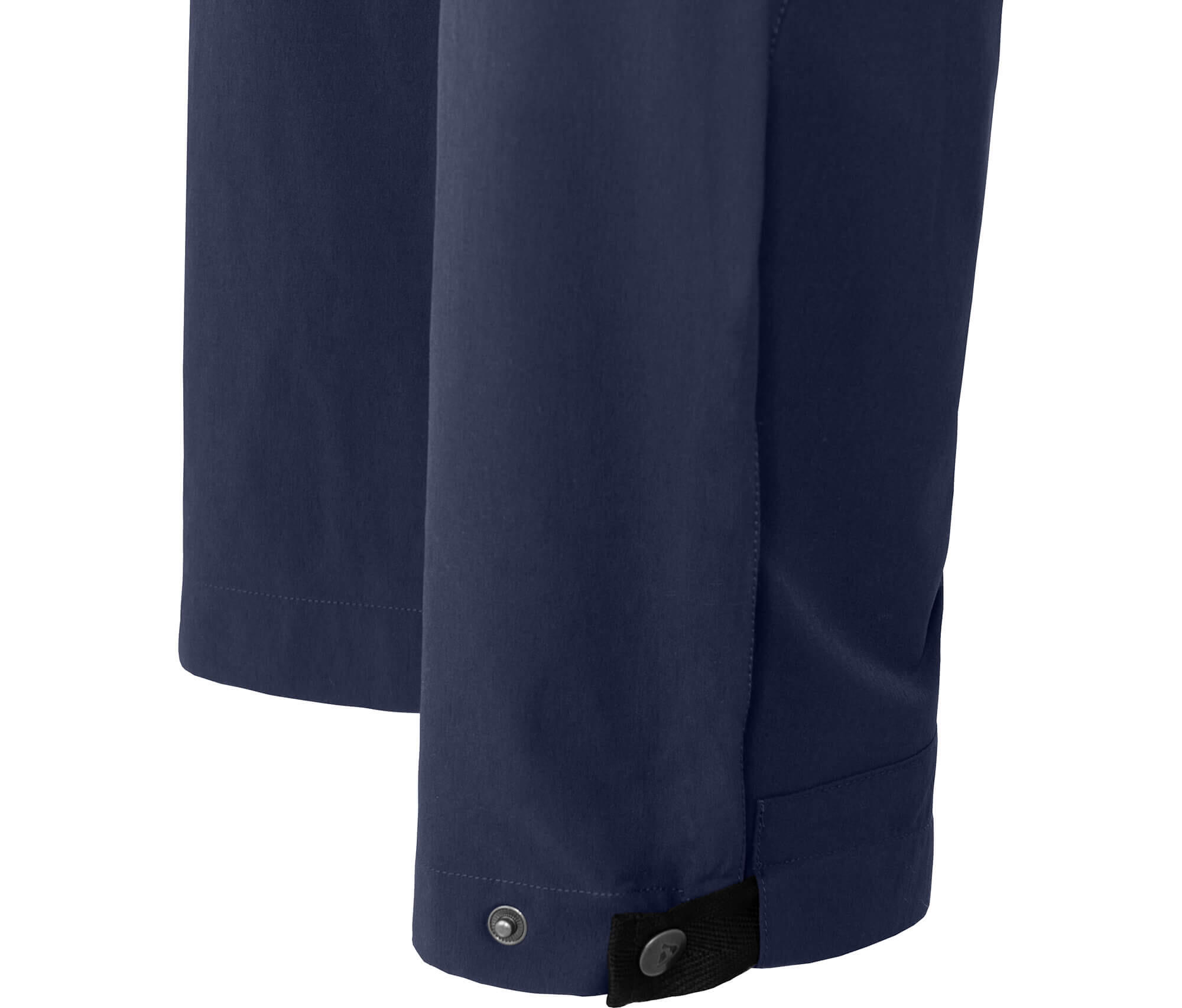 Wanderhose vielseitig, viele Taschen blau 4/5