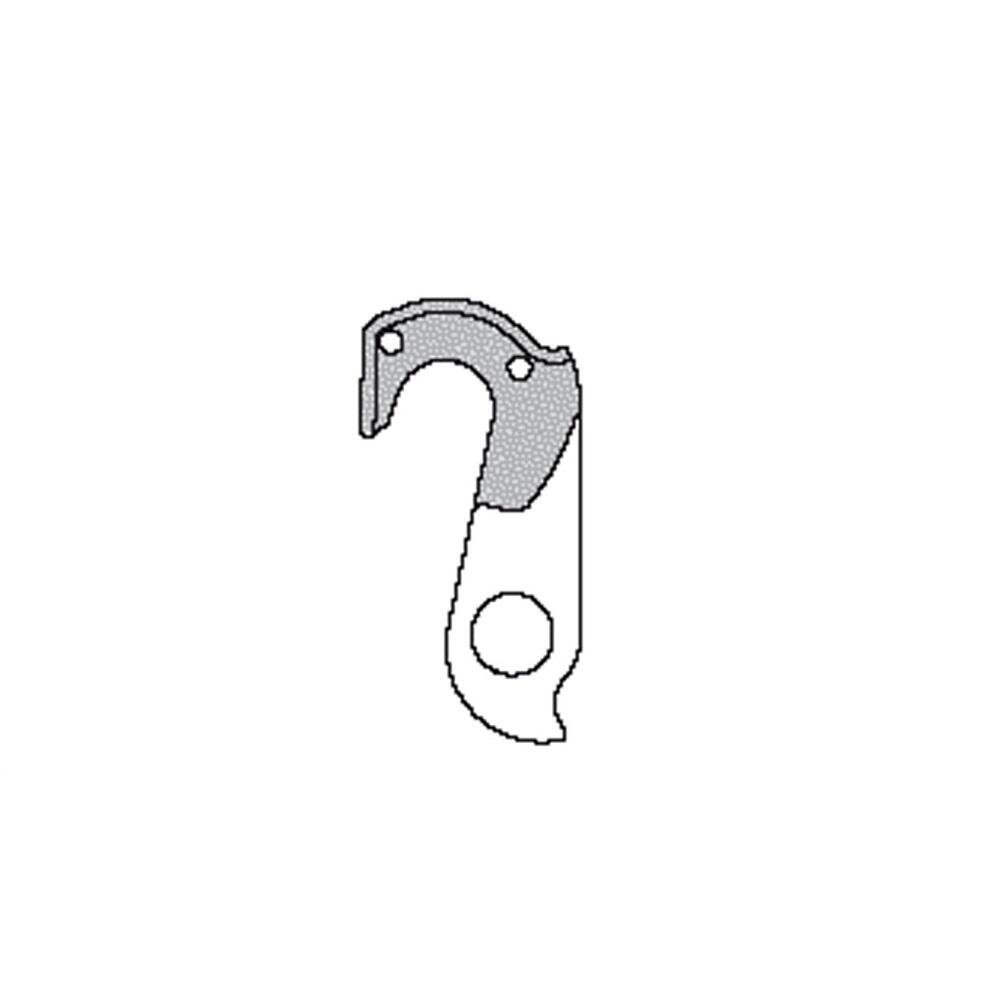 UNION Union Derailleurpad GH-158 voor Cervelo met Bevestigingsschroeven