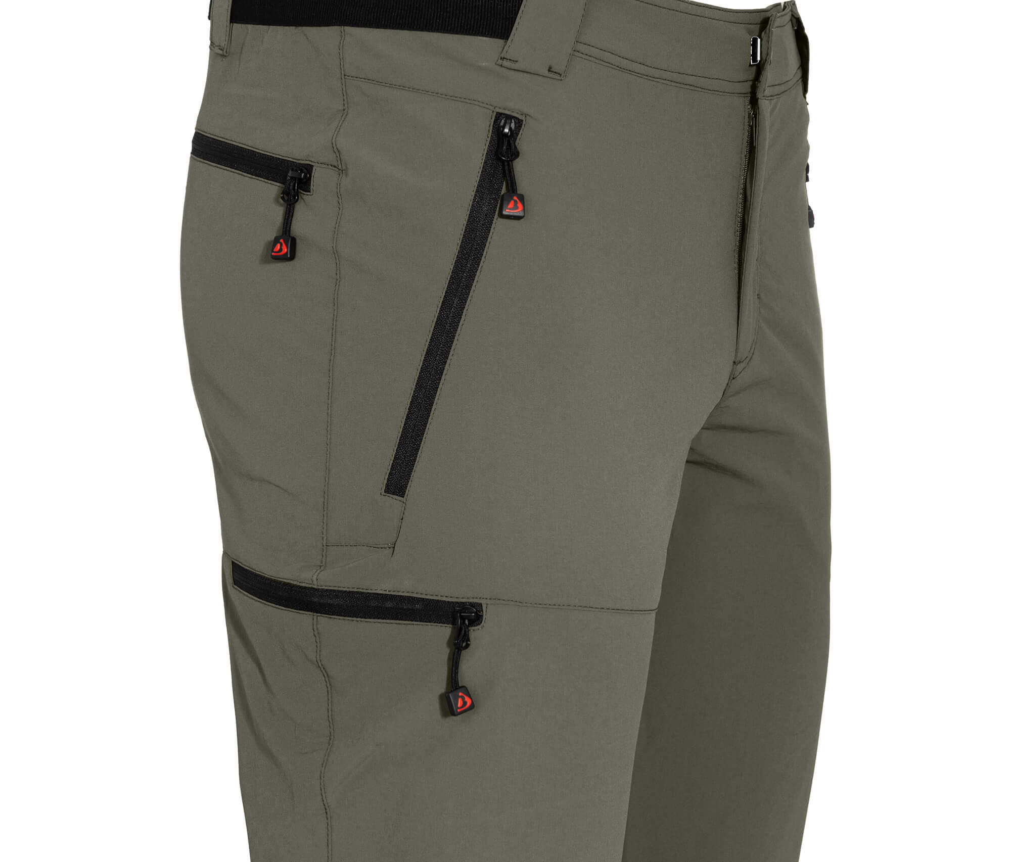 Wanderhose leicht, strapazierfähig Grün 4/5