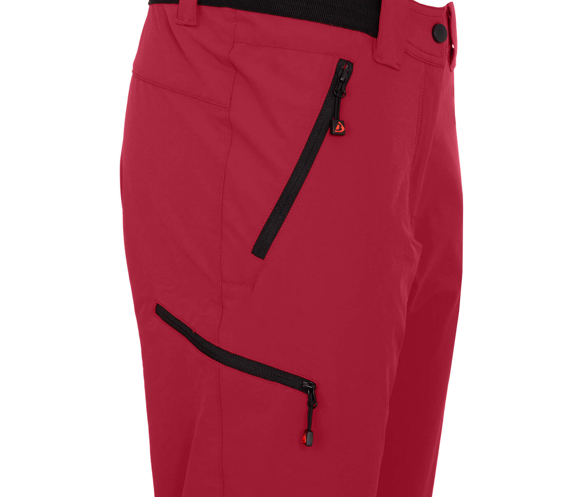Wanderhose leicht, strapazierfähig Rot 4/5