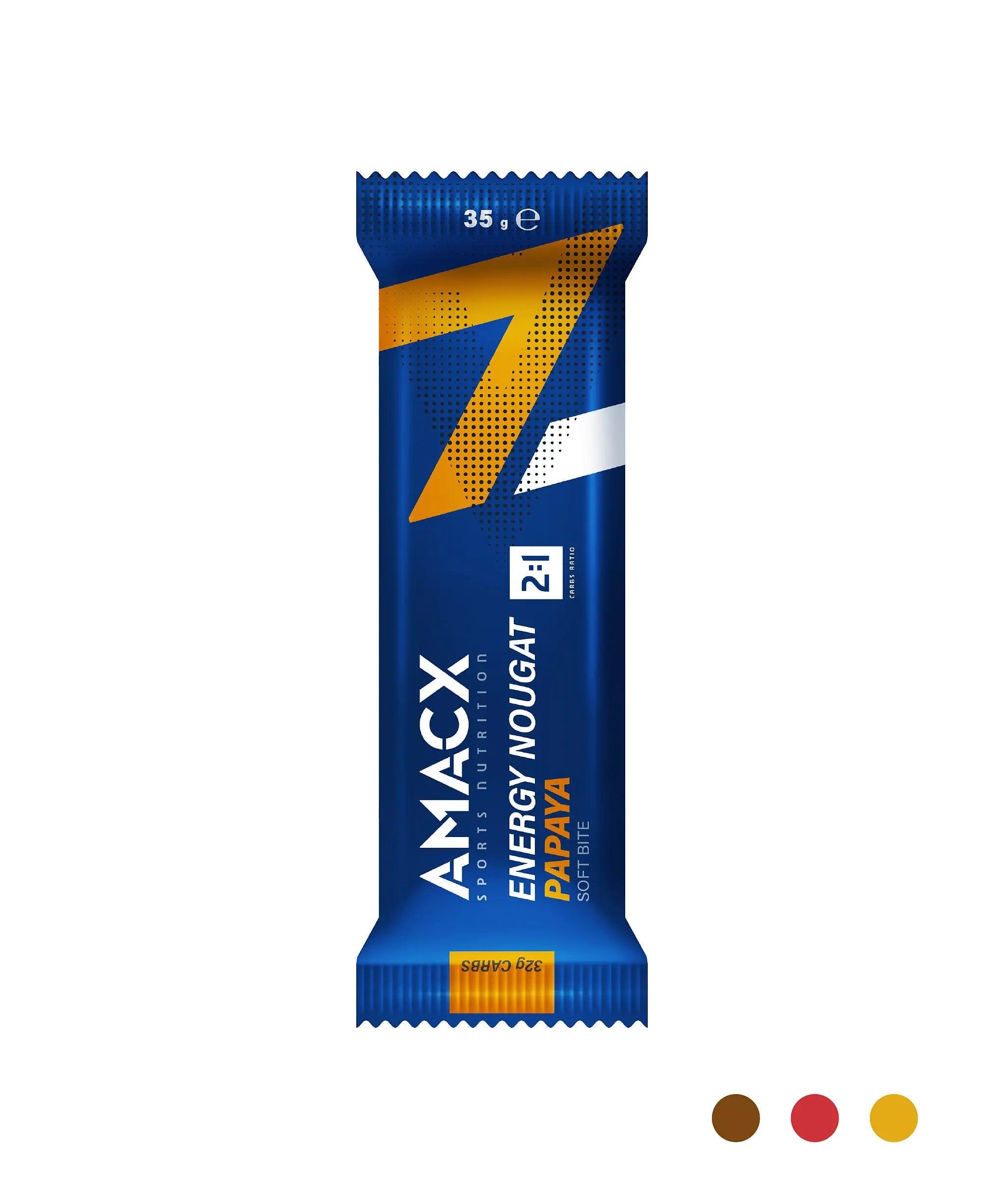 AMACX Energy Nougat Papaia | 12 pack