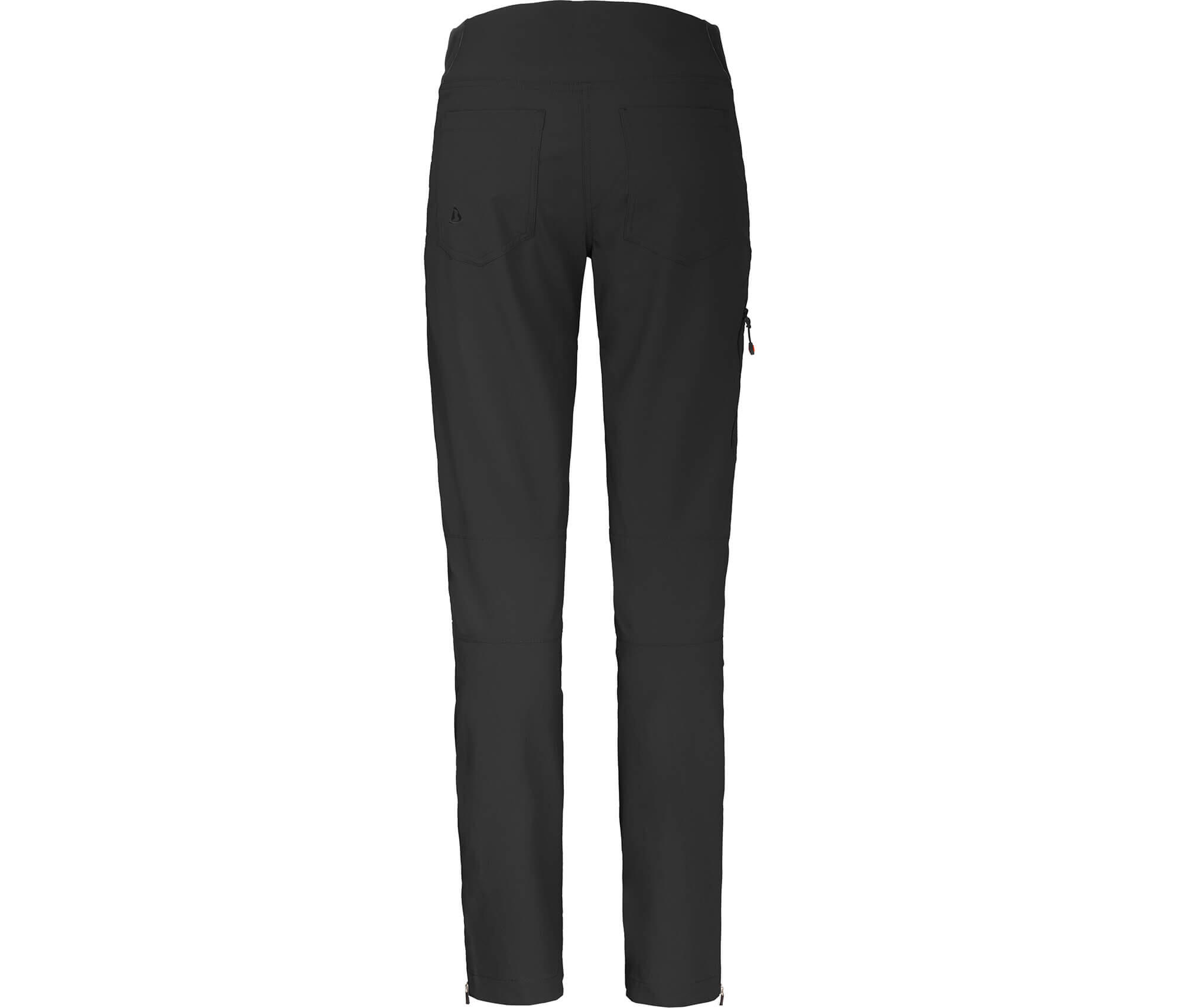 Damen Wanderhose sportlich, elastisch, komfortabel Schwarz 2/6