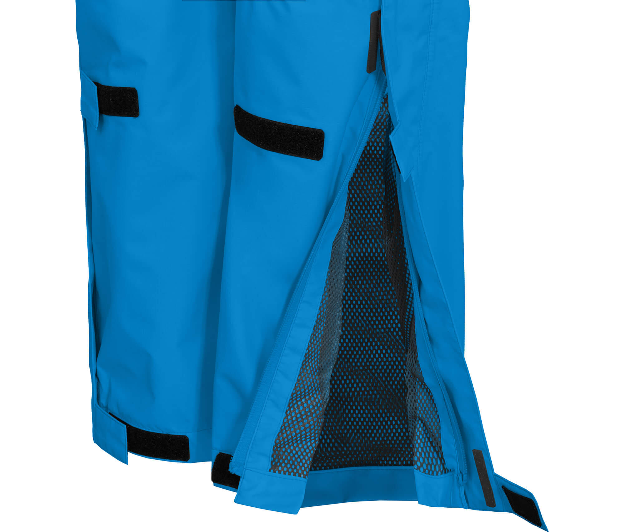(Über-) Regenhose Netzfutter, 12000 mm Wassersäule Blau 4/6