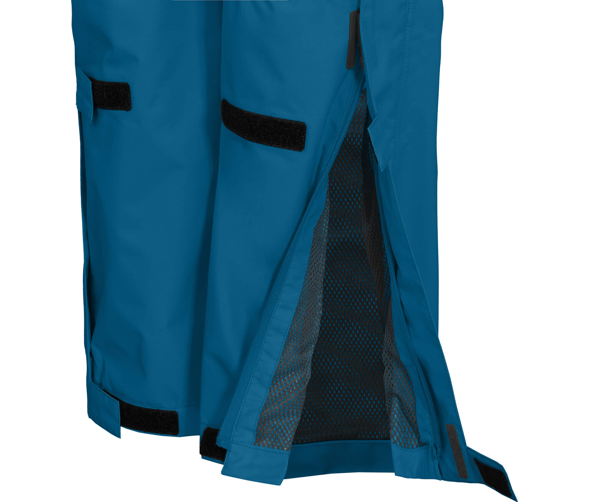 (Über-) Regenhose Netzfutter, 12000 mm Wassersäule Blau 4/6