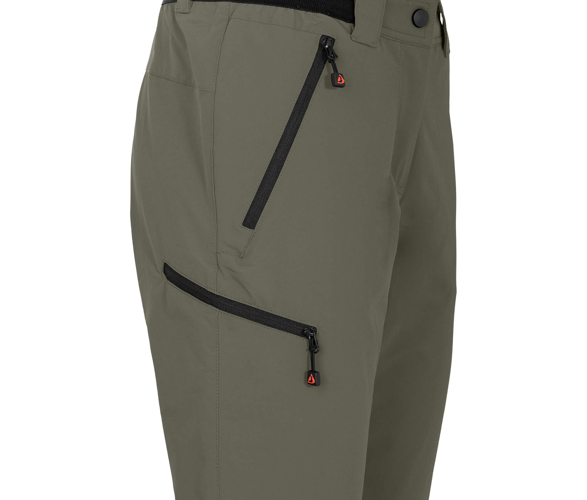 Damen 3/4 Wanderhose leicht, strpazierfähig Grün 3/4