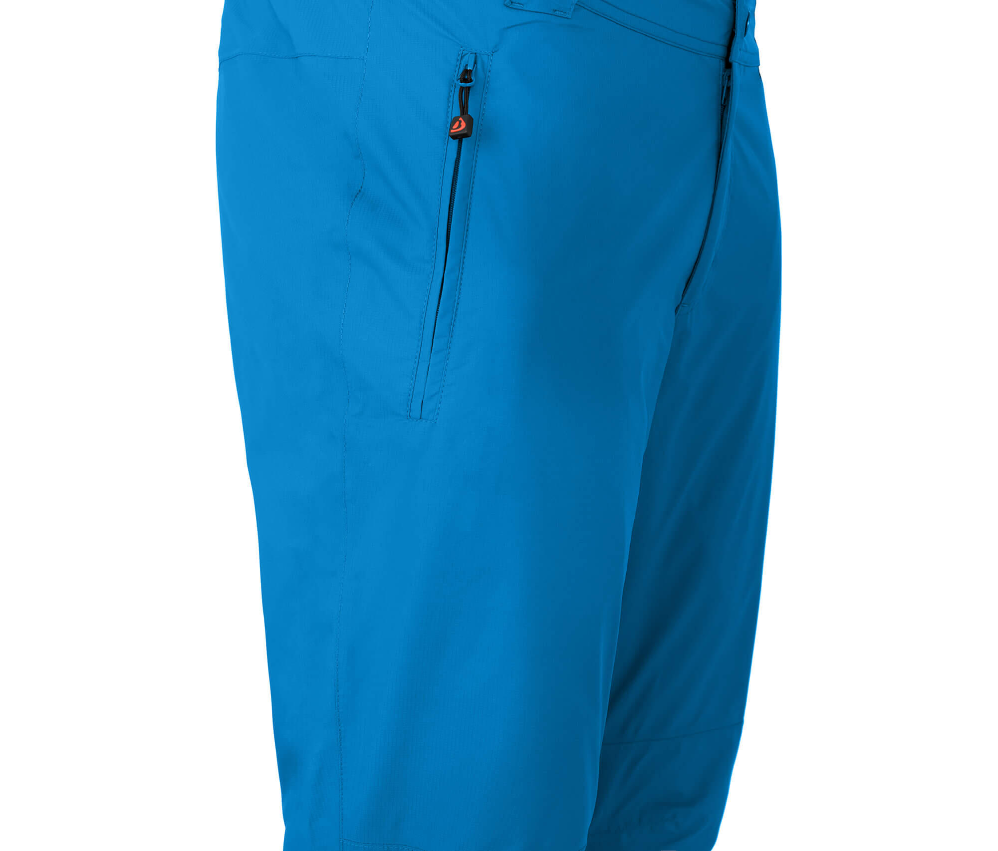 Regenhose leicht wattiert, 12000 mm Wassersäule Blau 3/4