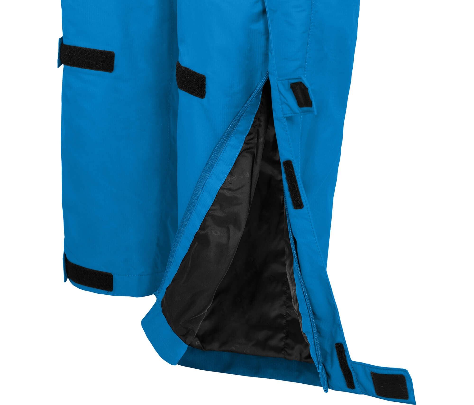 Regenhose leicht wattiert, 12000 mm Wassersäule Blau 4/4