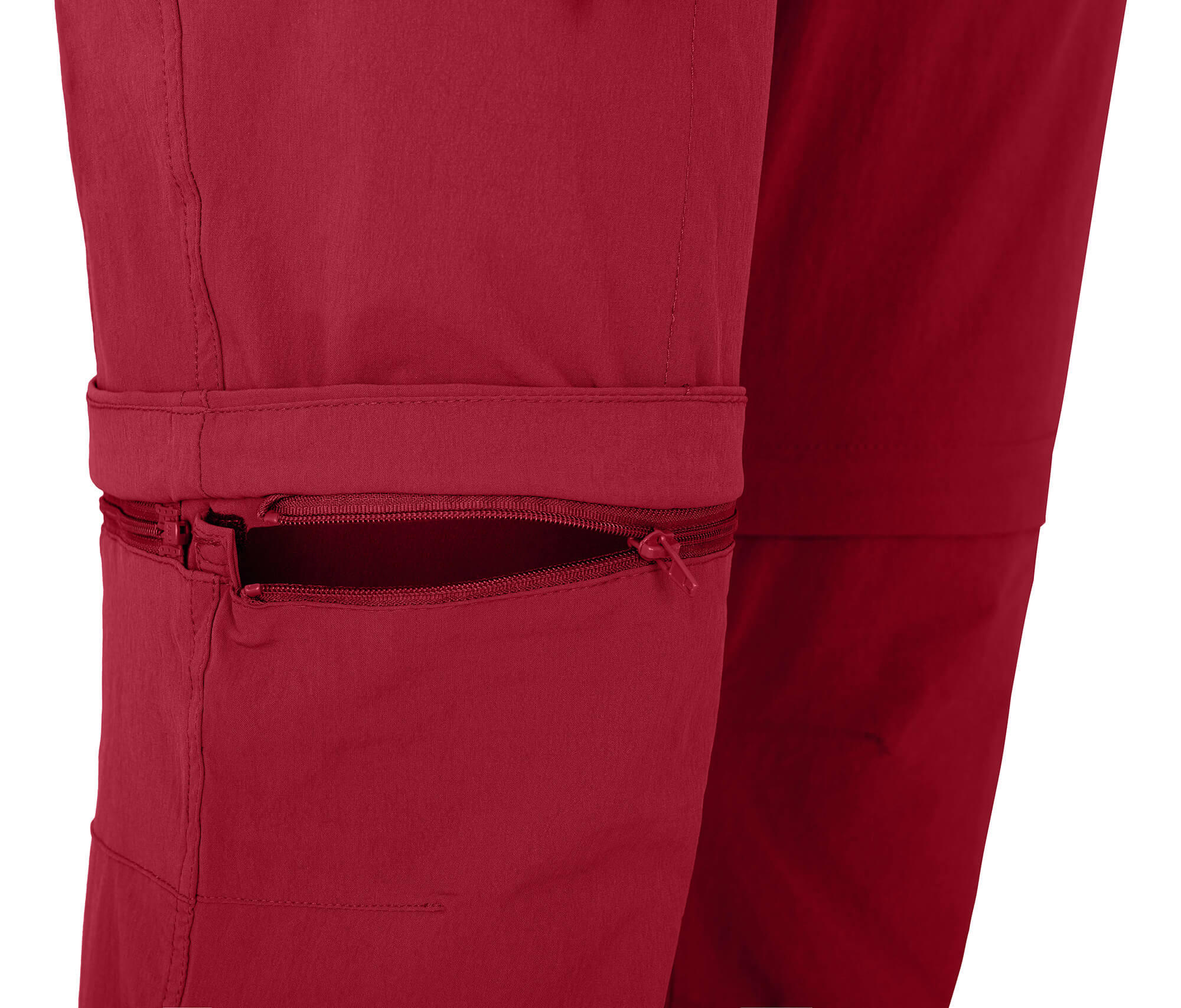 Herren Wanderhose vielseitig, pflegeleicht Rot 4/6