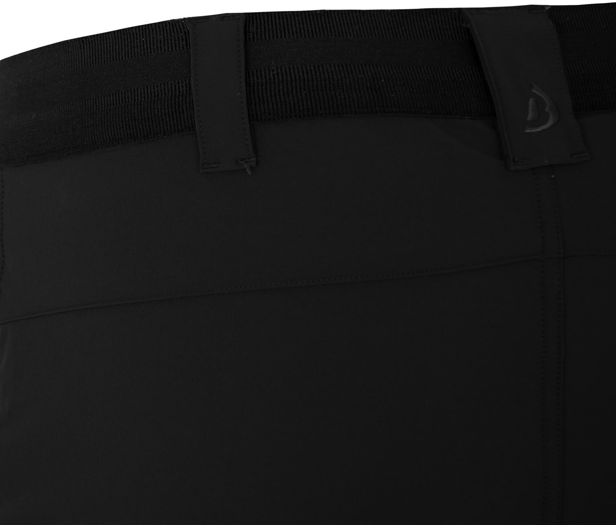 Wanderhose leicht, strapazierfähig Schwarz 3/5