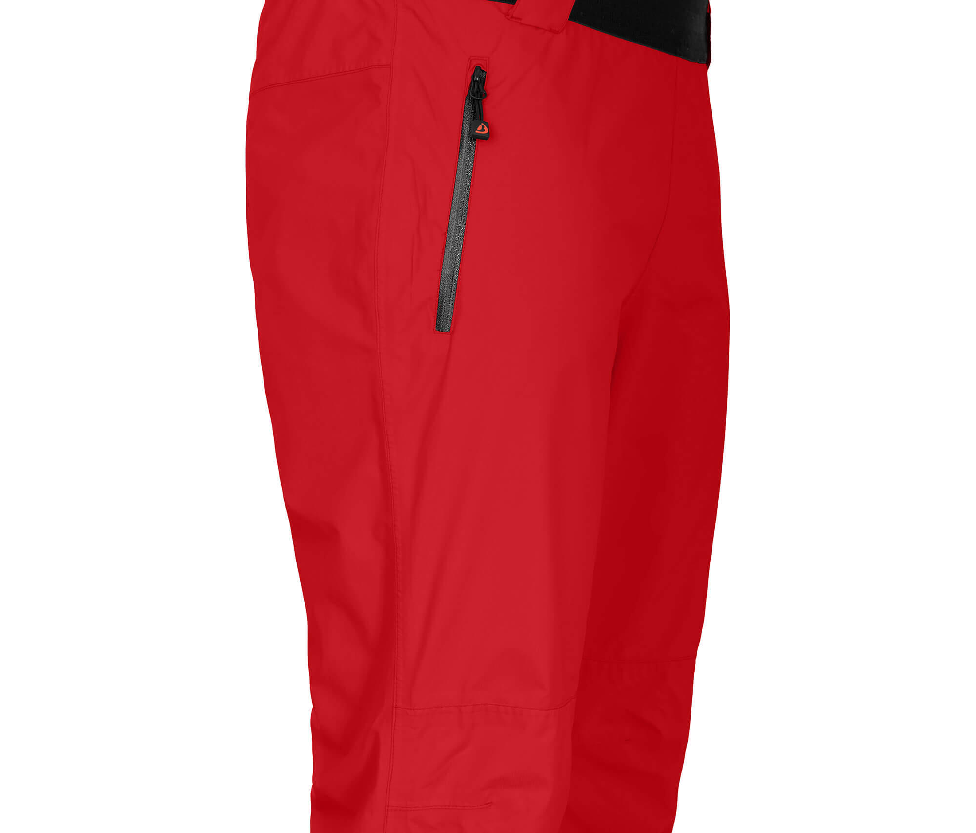 (Über-) Regenhose Überhose, Netzfutter, 12000 mm Wassersäule rot 3/6