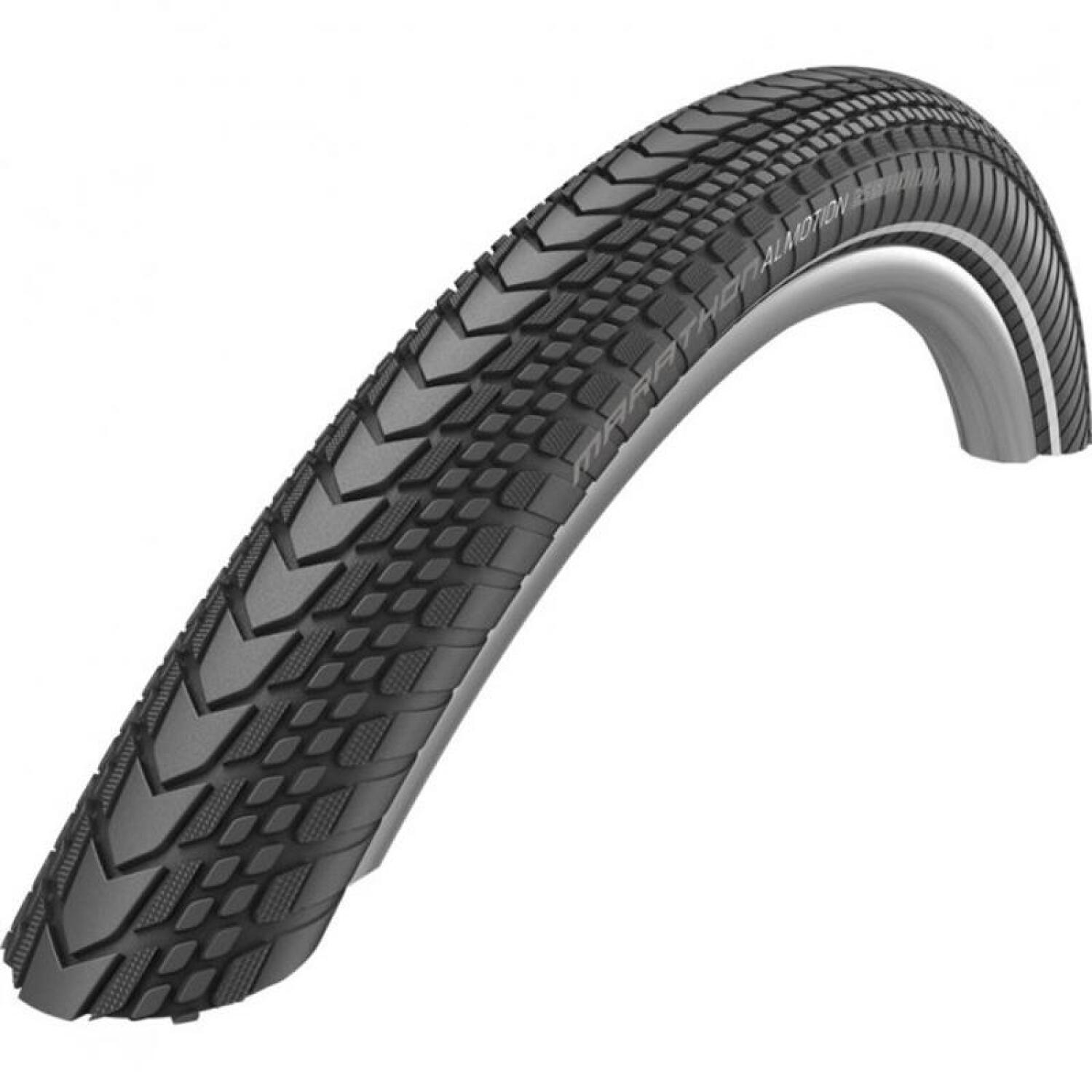 Opona Marathon Alm V-Guard 28 X 2.00 Czarna Składana Odblaskowa